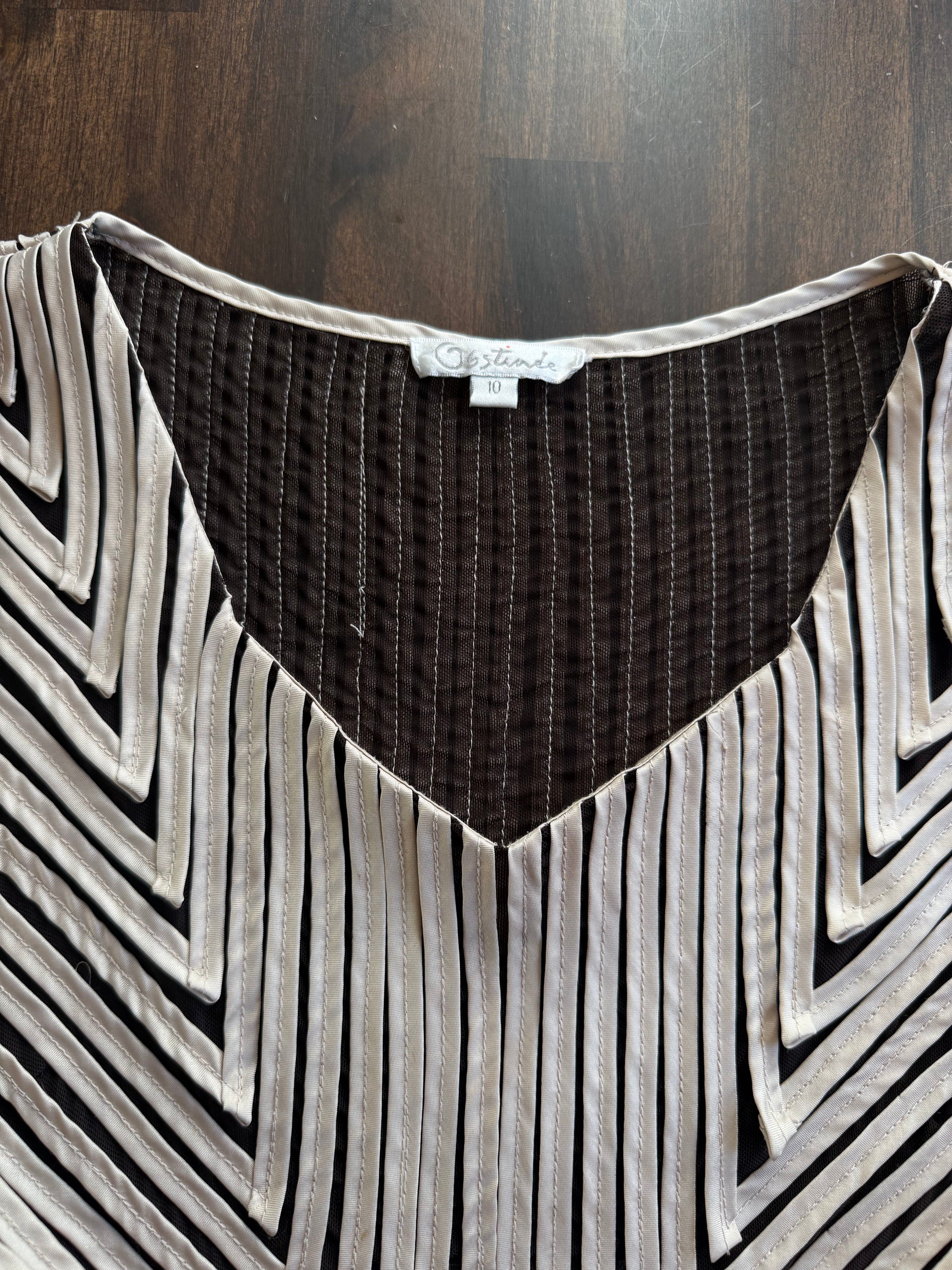 Abstract Stripe Tank - Large