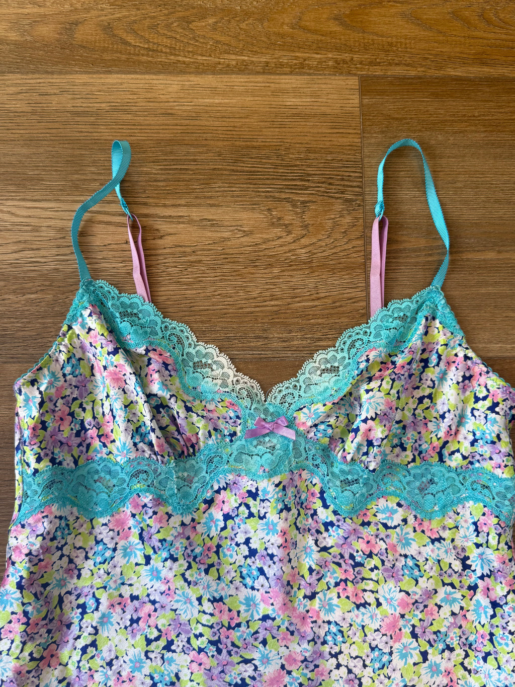 VS Floral Lace Tank - Small