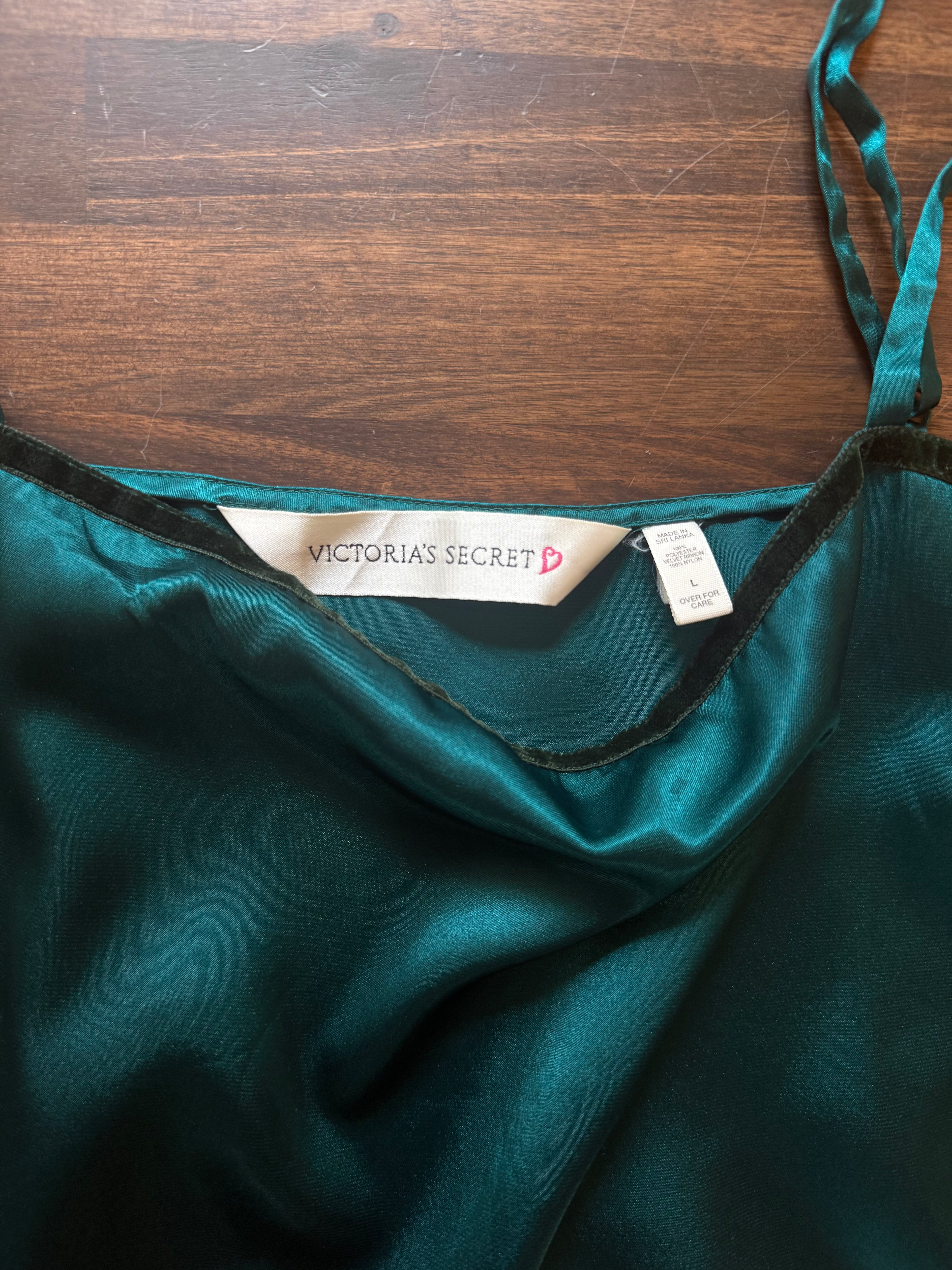 1989 VS Emerald Square Neck Tank - Large