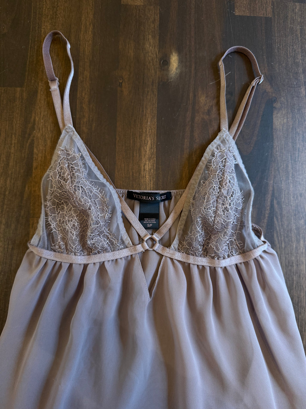 Dusty Purple Babydoll Top - Small