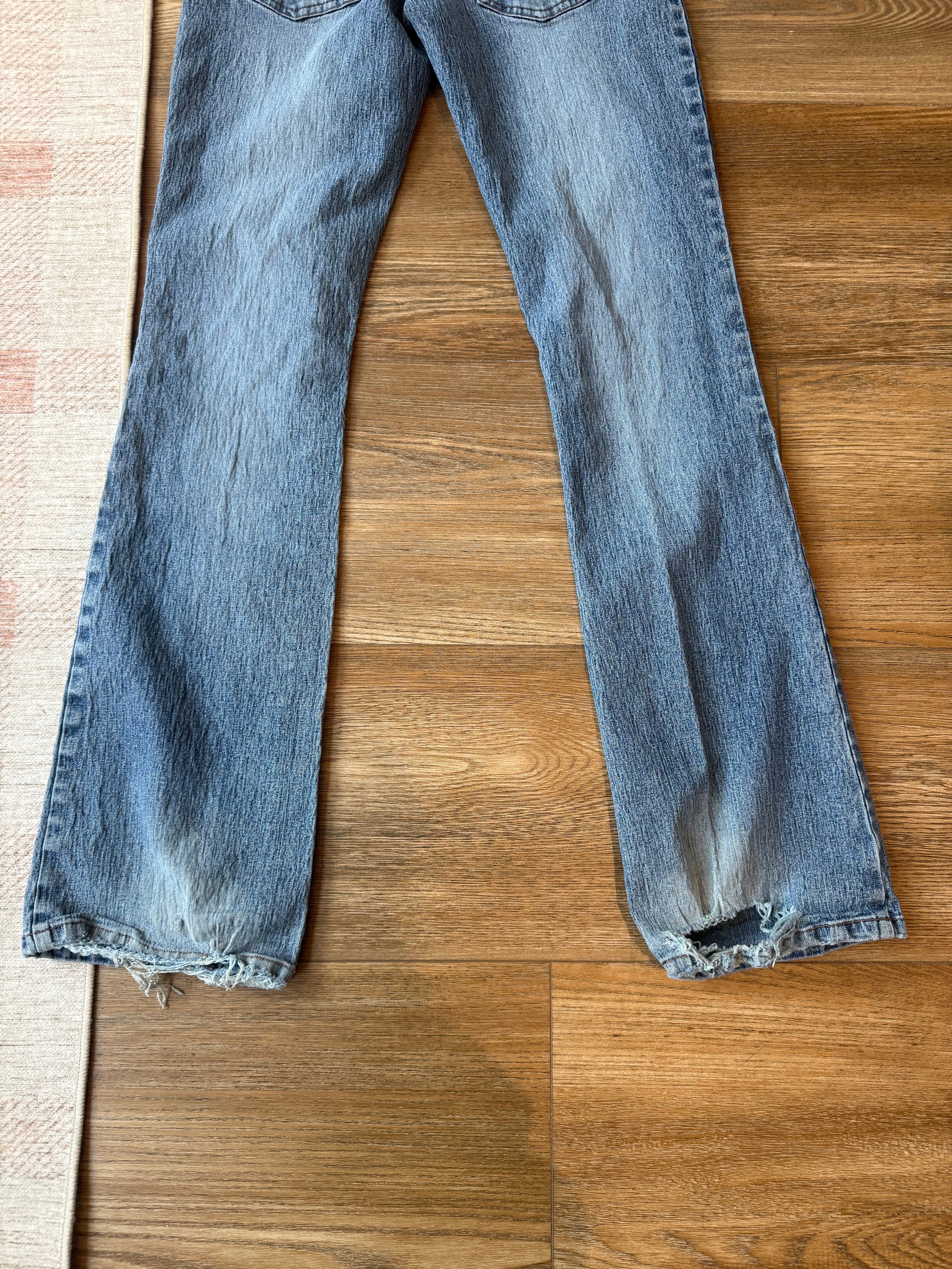 Low Rise Flares - Size 0