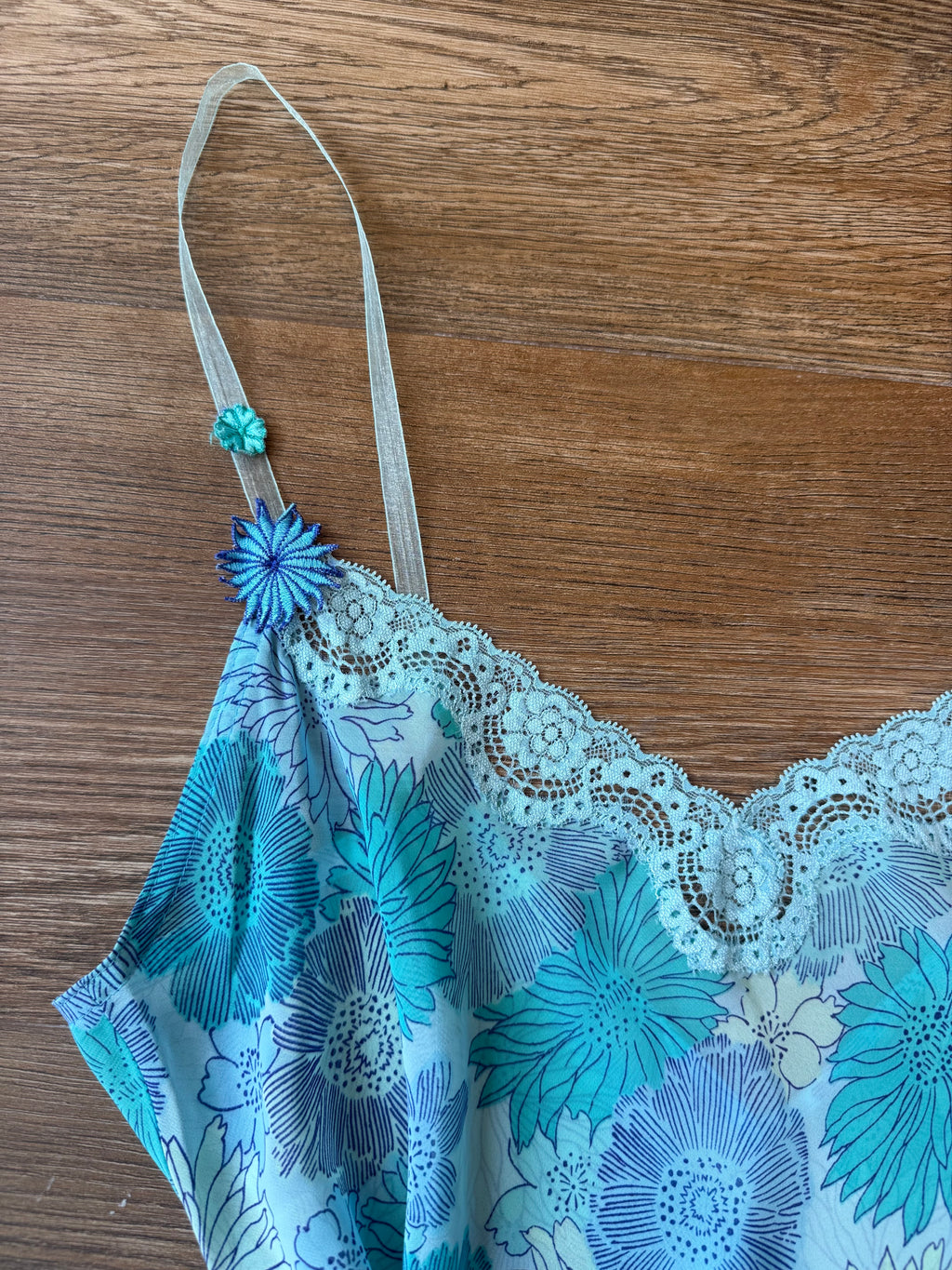 Sheer Floral Slip - Large