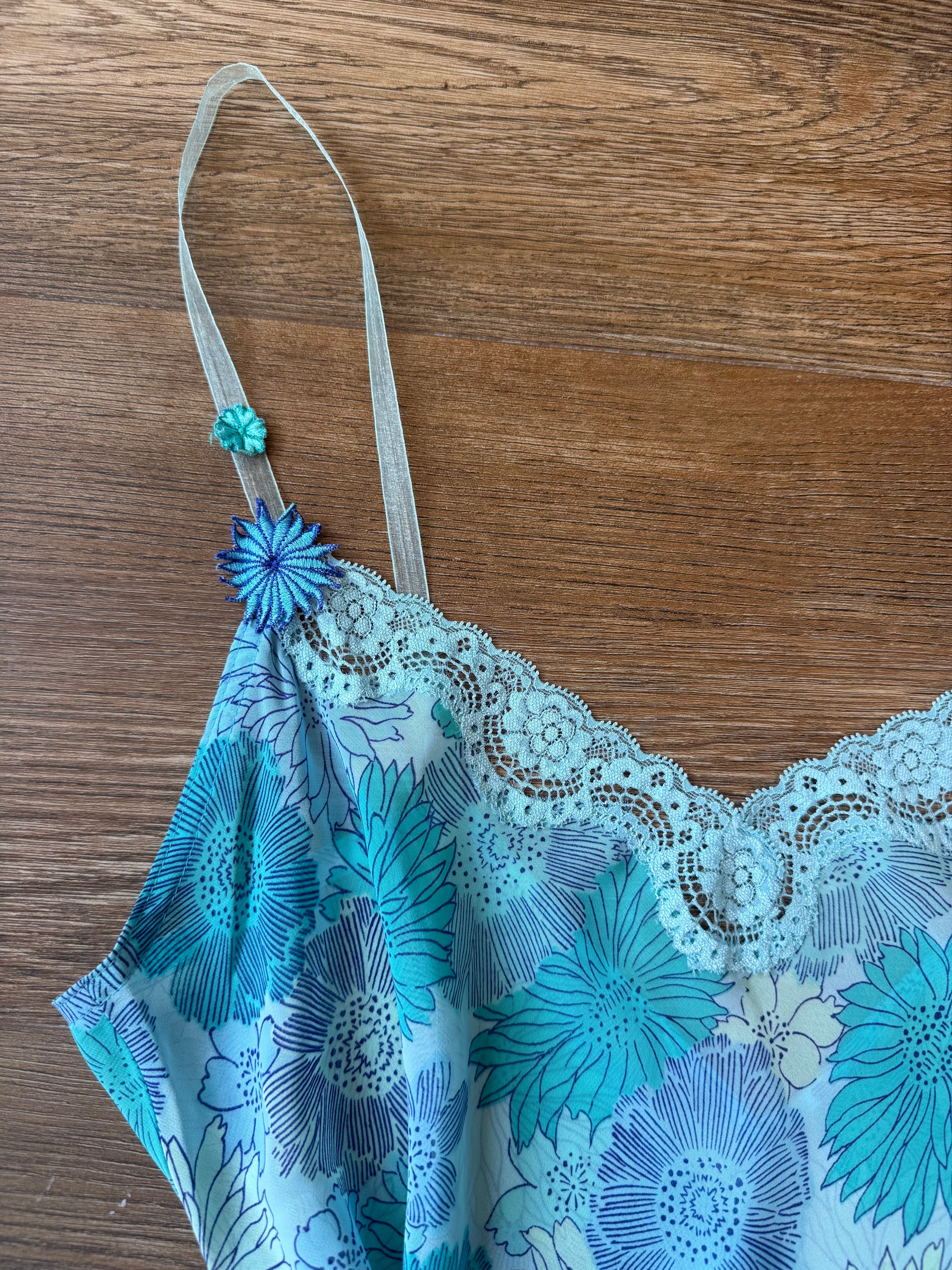 Sheer Floral Slip - Large