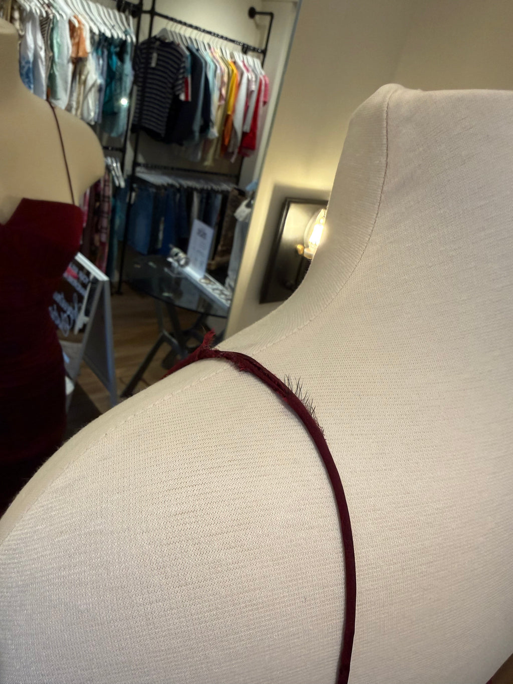 100% Silk Wine Elegant Dress - Size 2