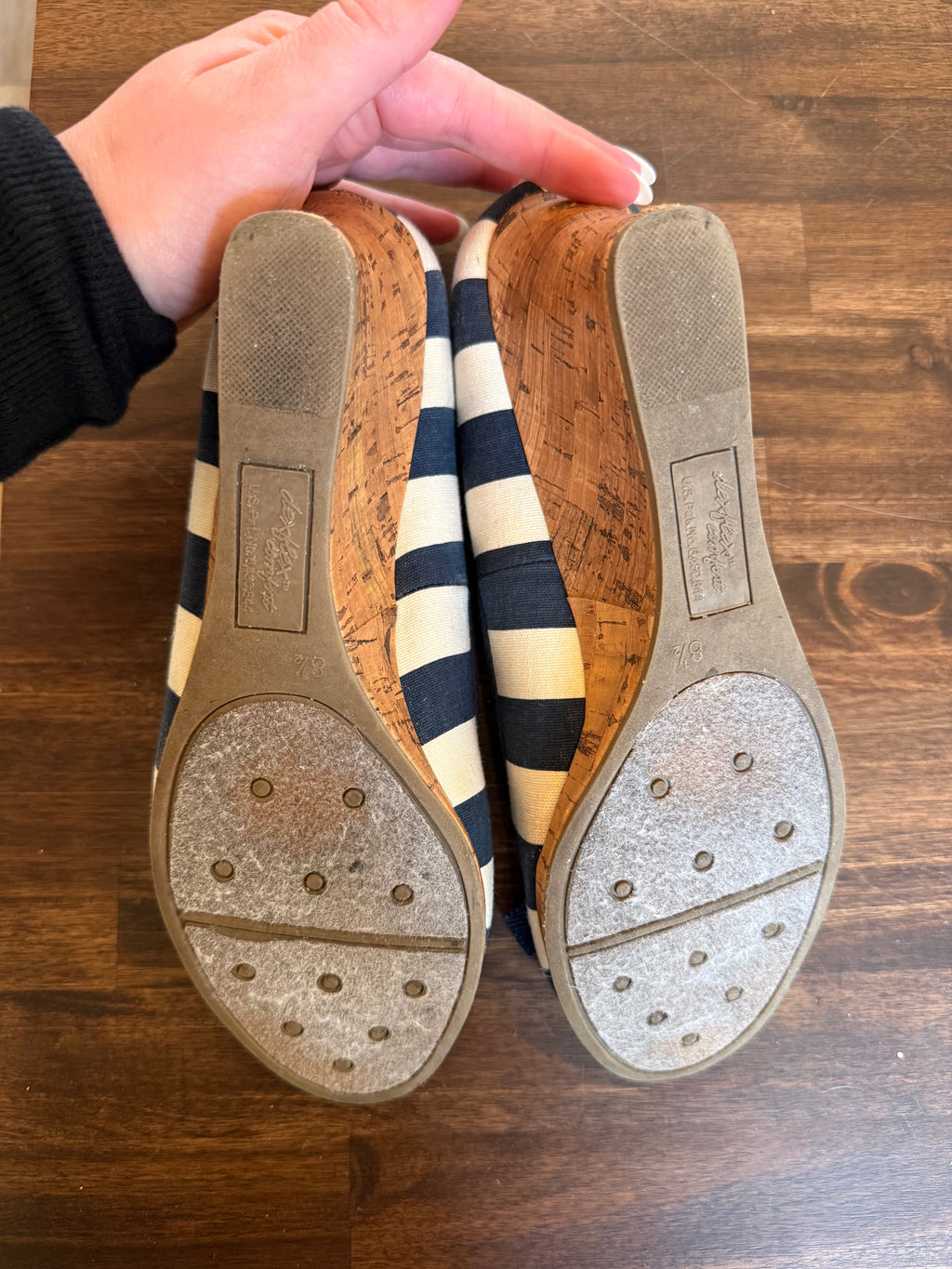 Sailor Stripe Summer Wedge - 8.5
