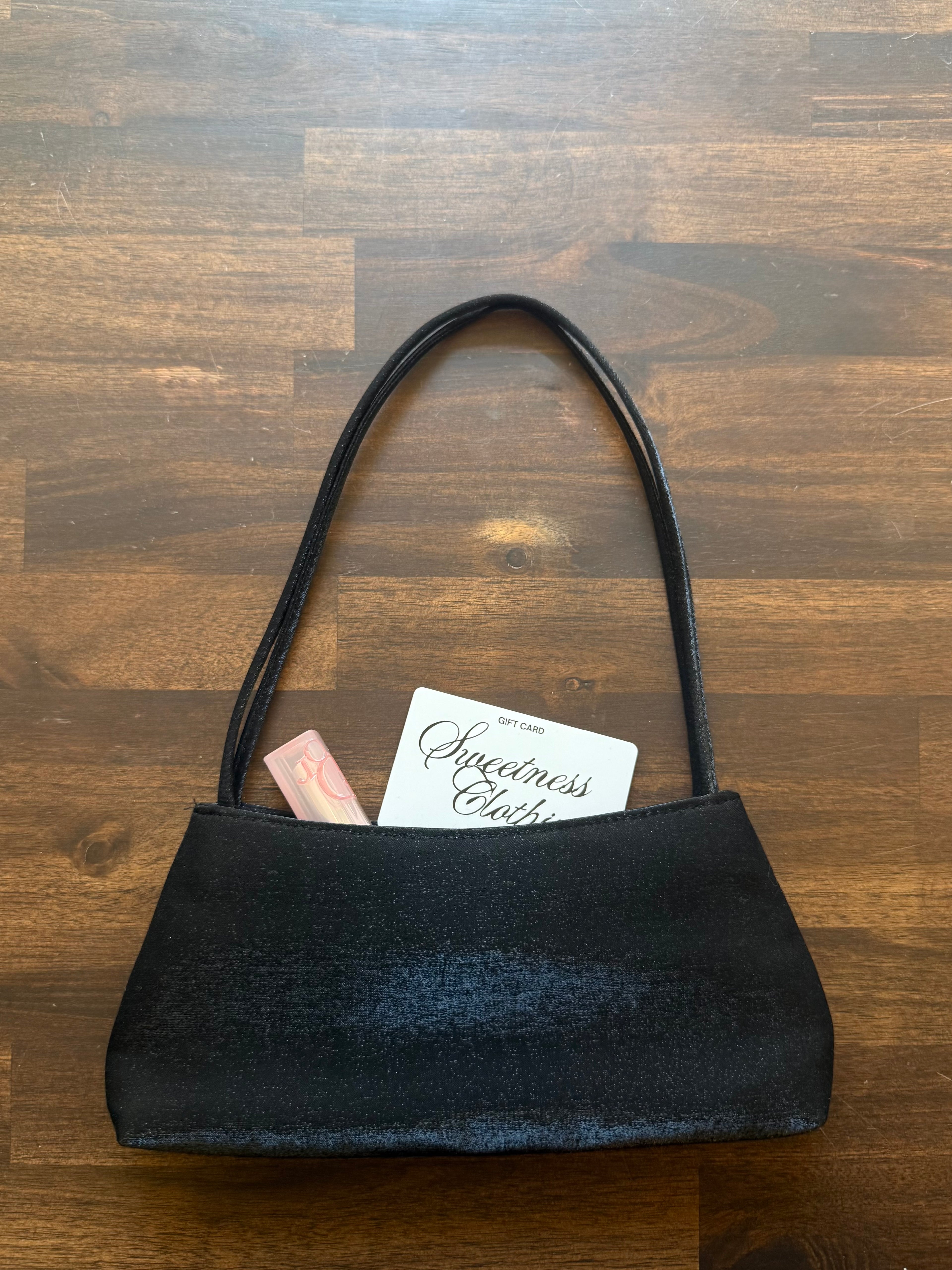 Vintage La Regale Black Shoulder Purse