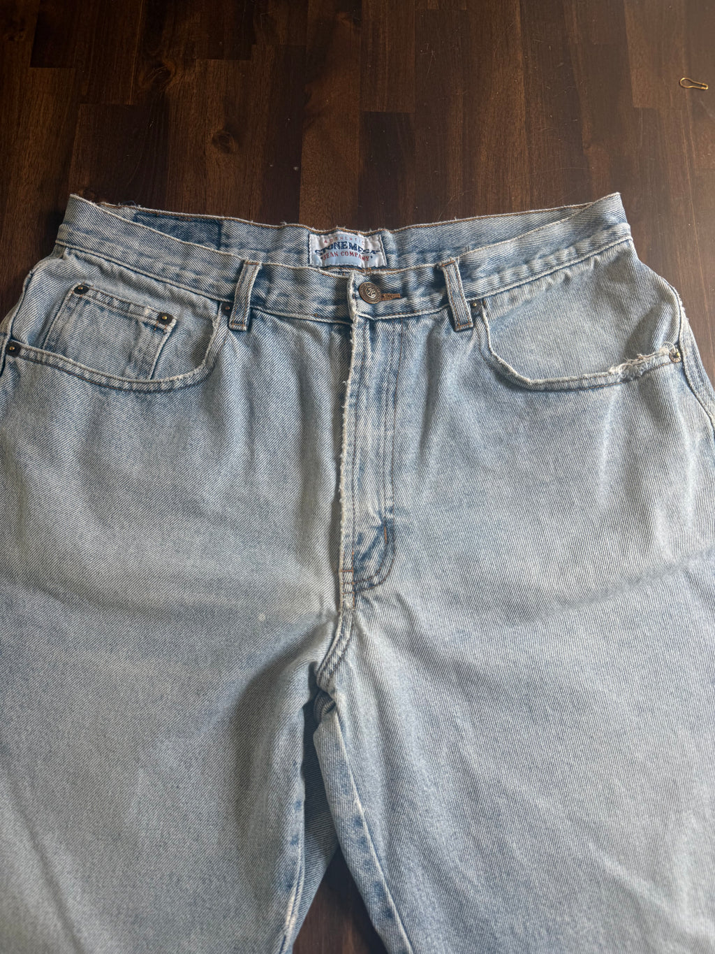 Light Wash Jean Shorts - Size 18