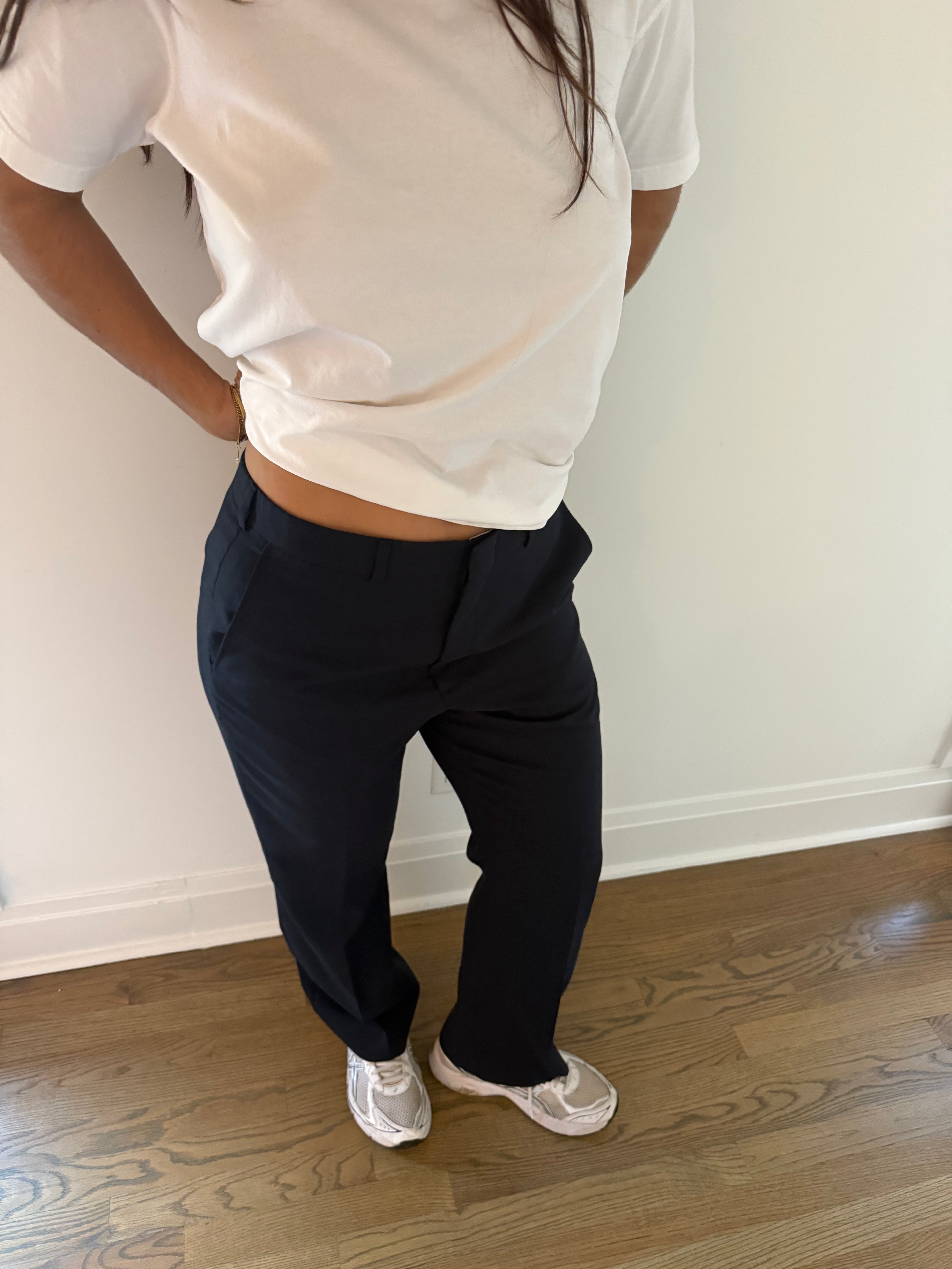 Classic Black Trousers - Size 6