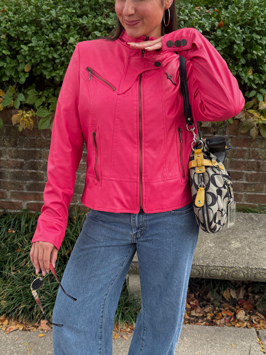 2008 Coach Bonnie Foldover Shoulder Bag