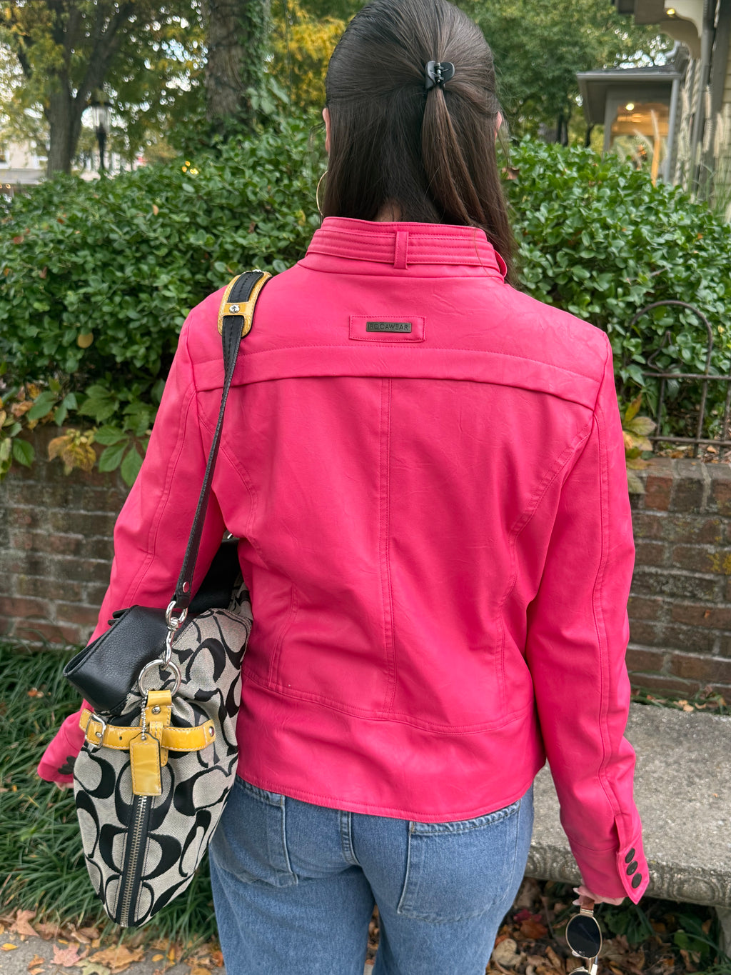 2008 Coach Bonnie Foldover Shoulder Bag