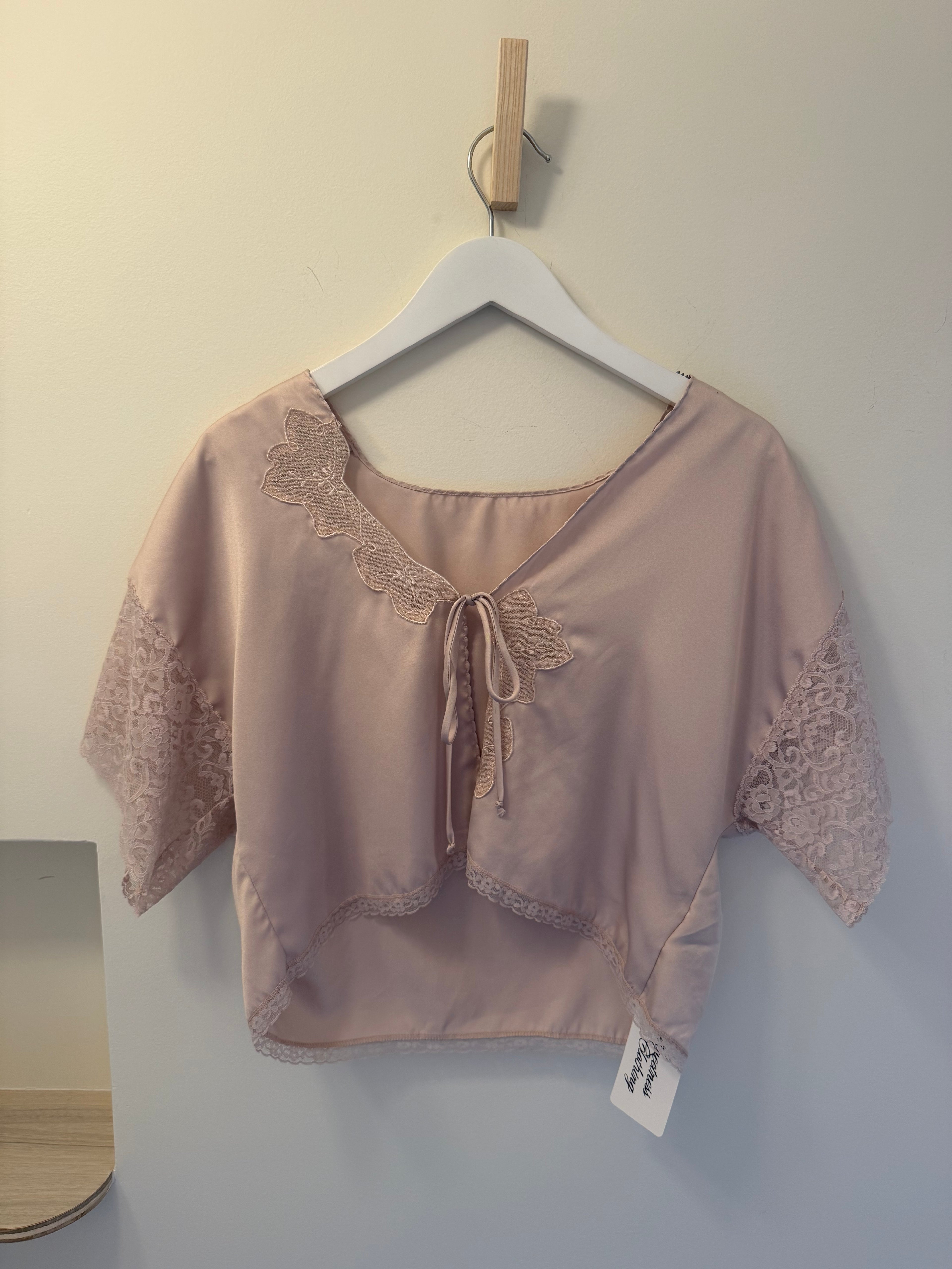 Victoria's Secret 1980s Champagne Blouse - Small