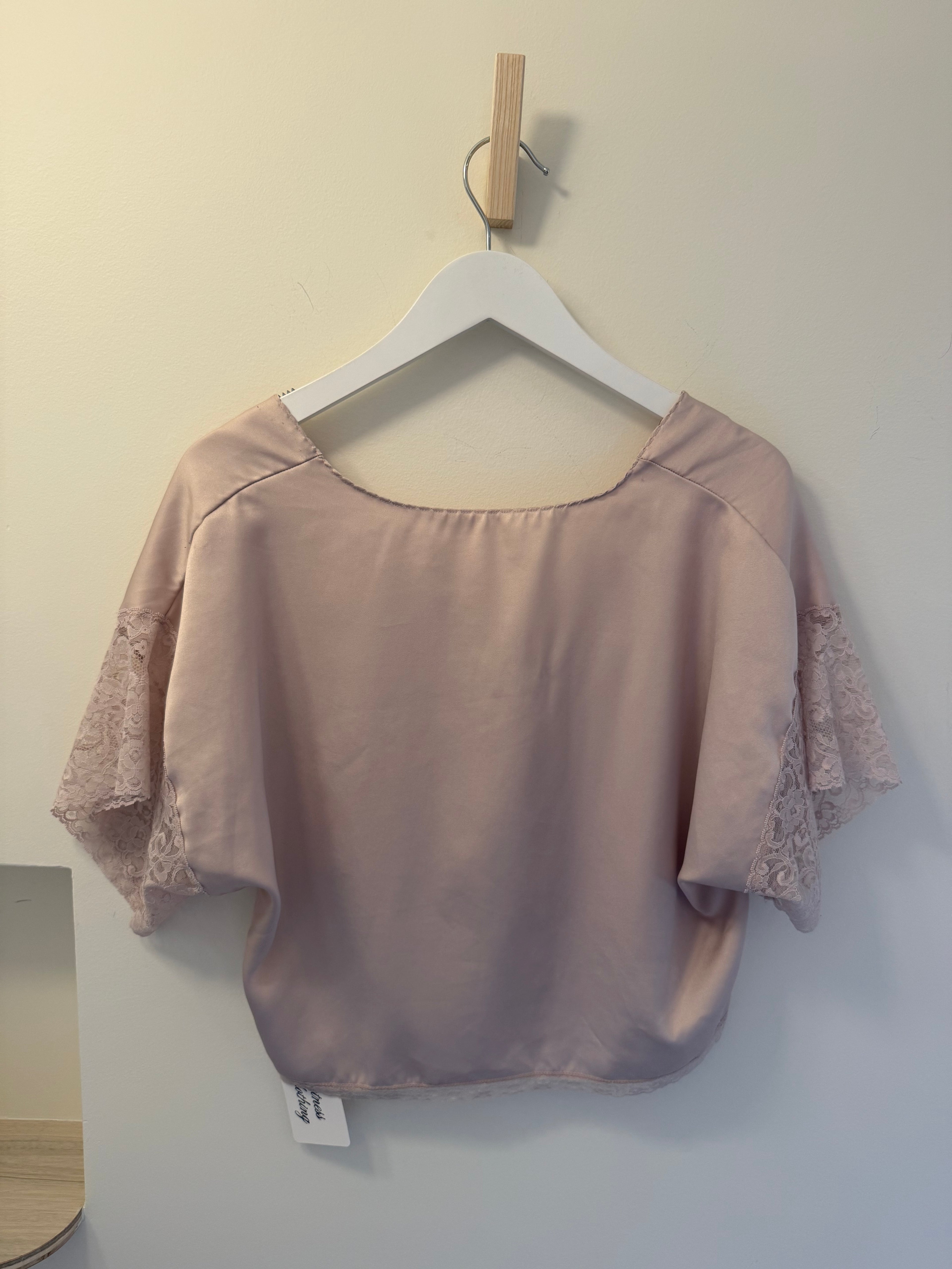 Victoria's Secret 1980s Champagne Blouse - Small