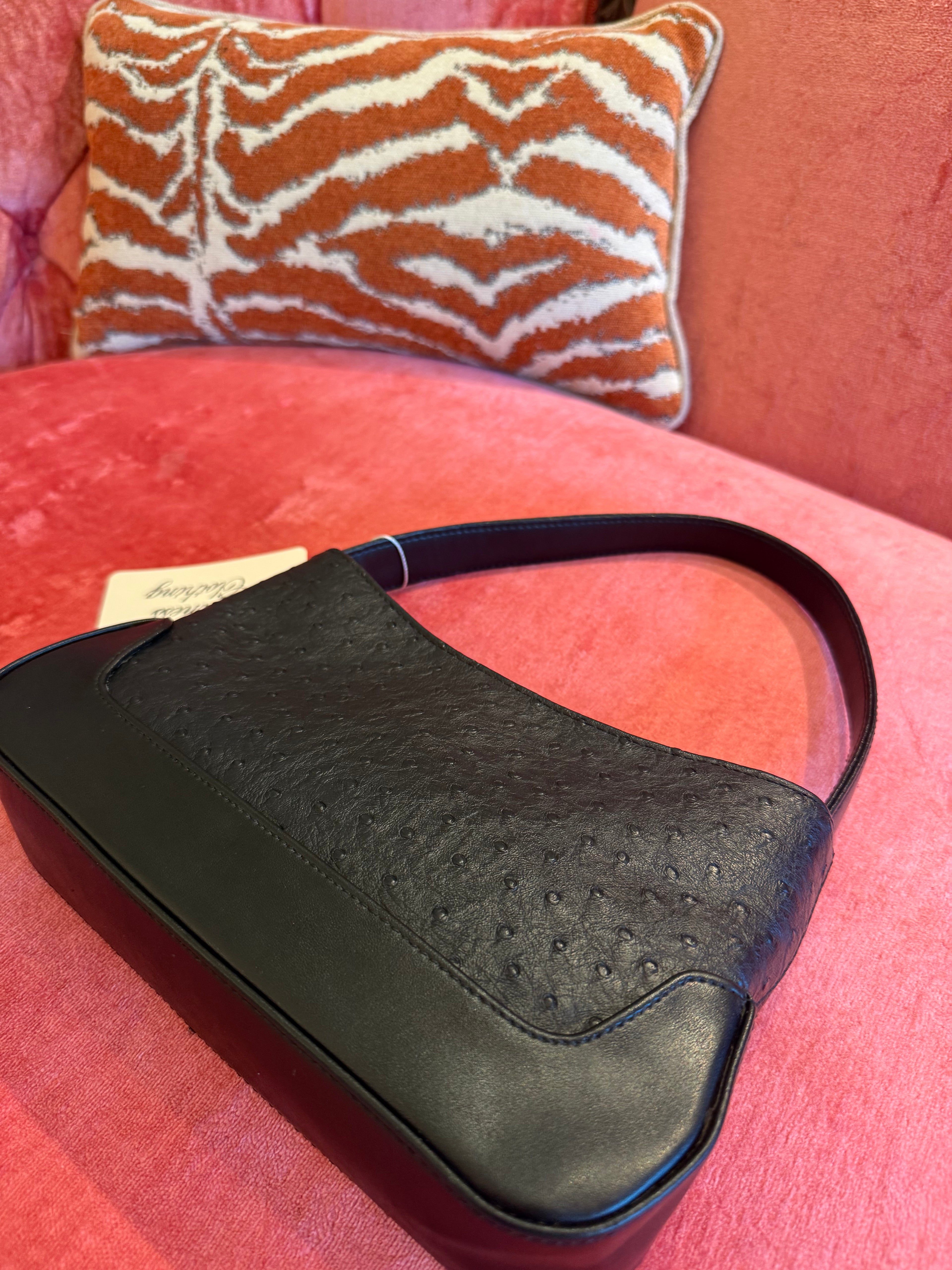 Textured Dot Shoulder Bag