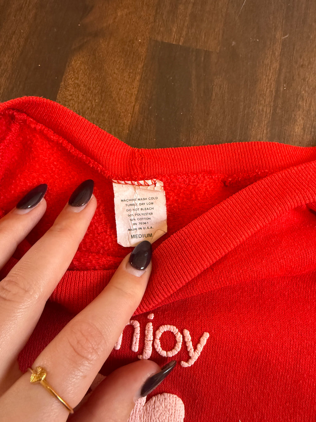 "Enjoy Stone Mountain" Vtg Crew - Medium