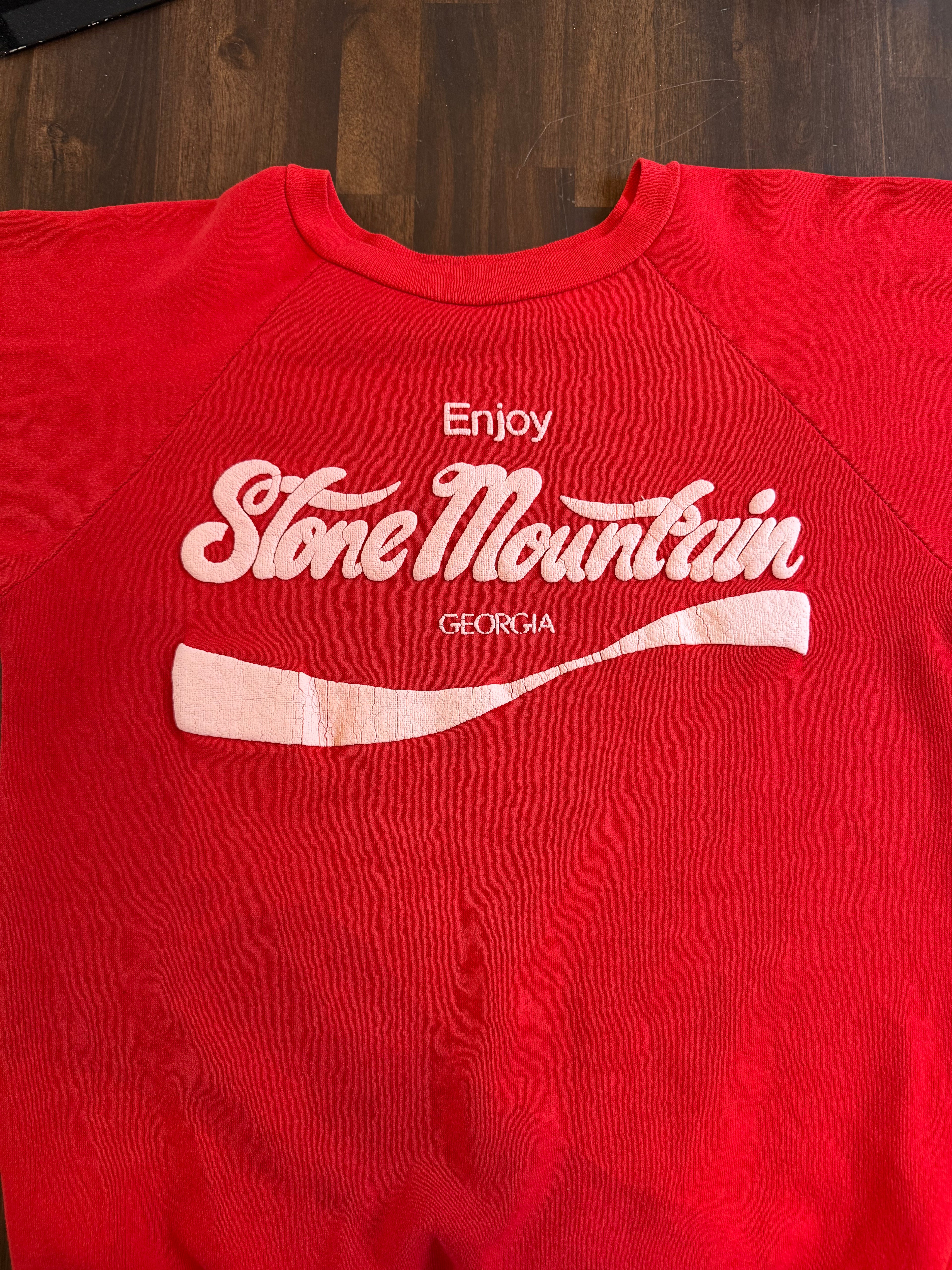 "Enjoy Stone Mountain" Vtg Crew - Medium