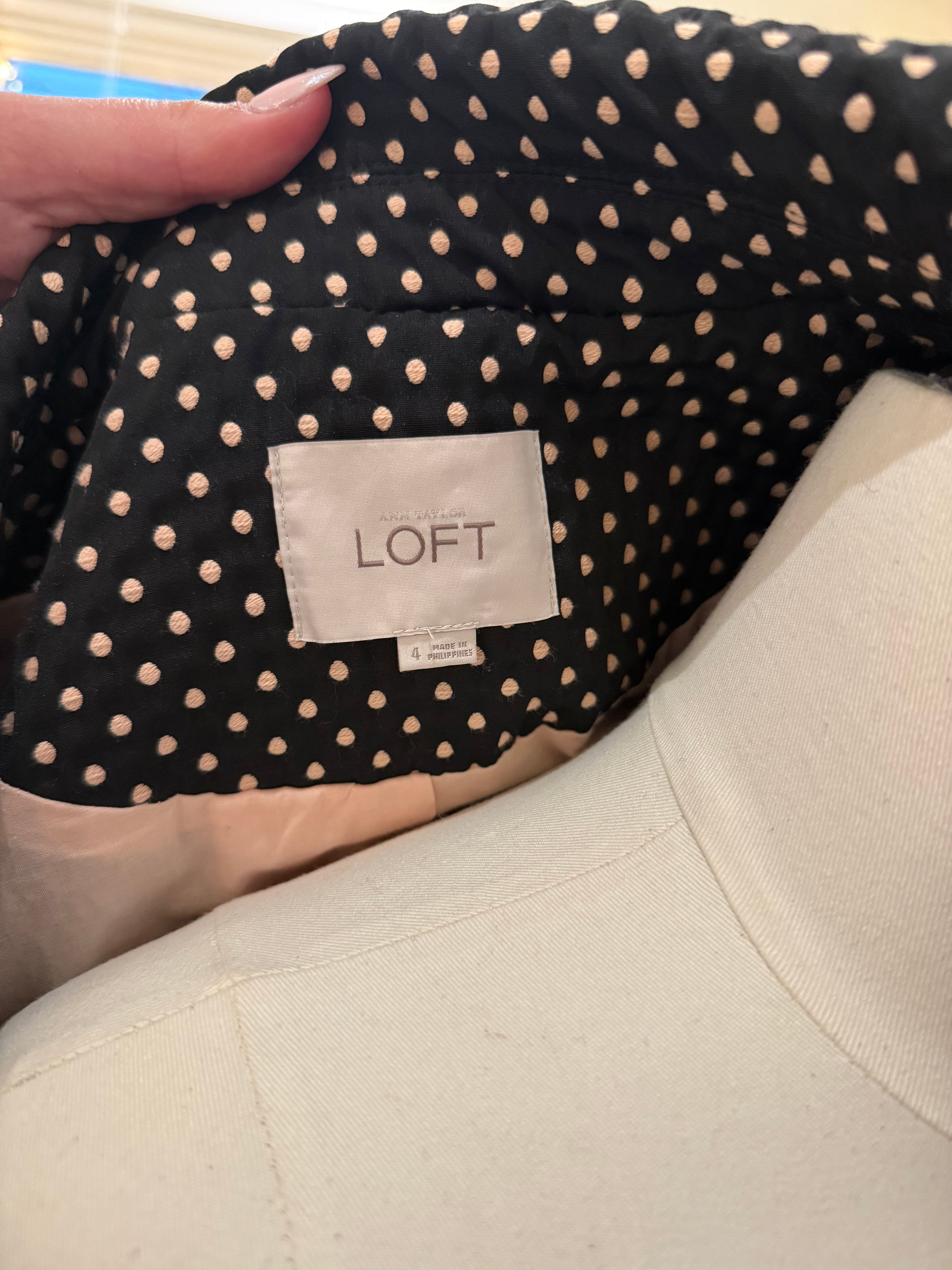 Polka Dot Trench - Small