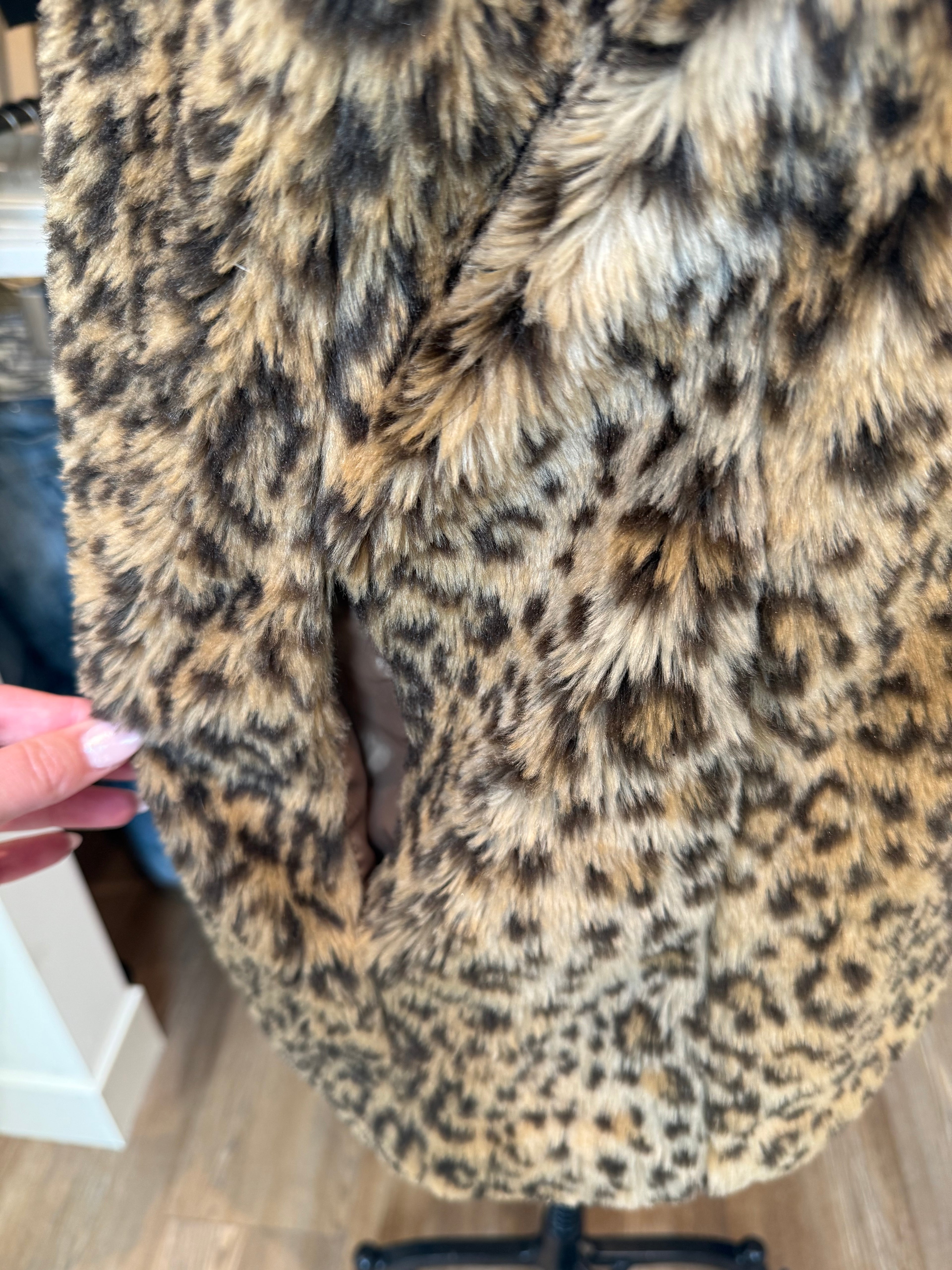 Leopard Vest - Small