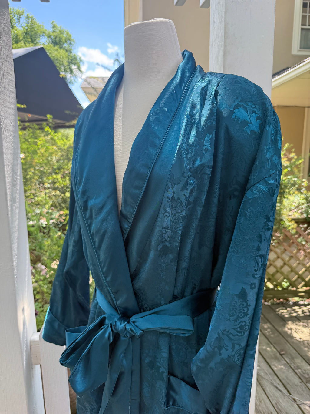 Vintage VS Gold Label Emerald Robe - M/L
