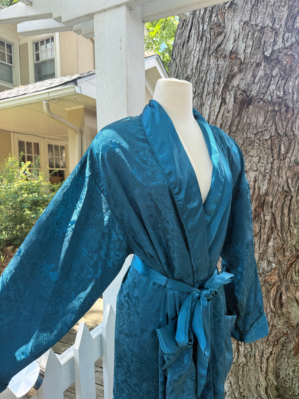 Vintage VS Gold Label Emerald Robe - M/L