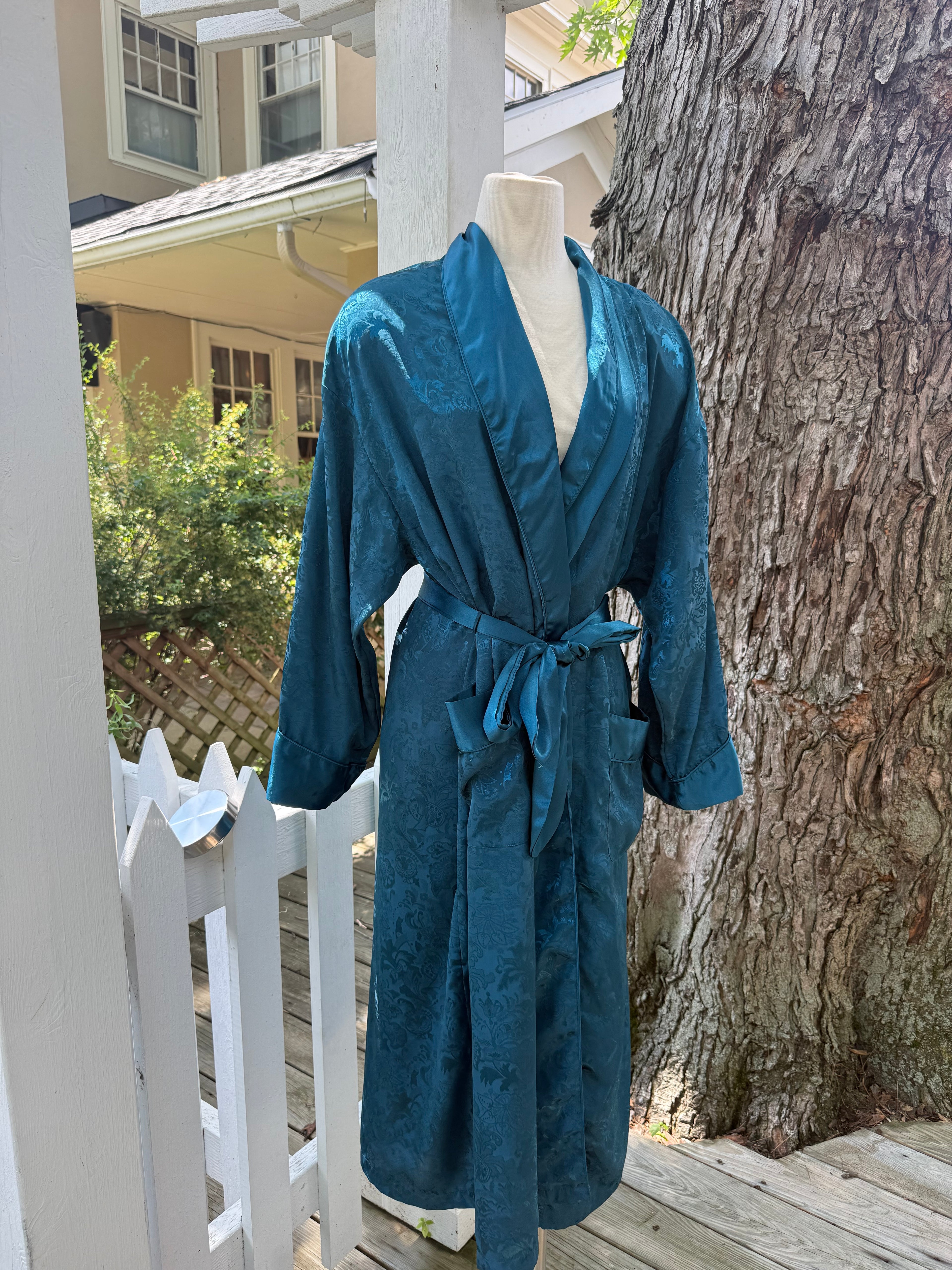 Vintage VS Gold Label Emerald Robe - M/L