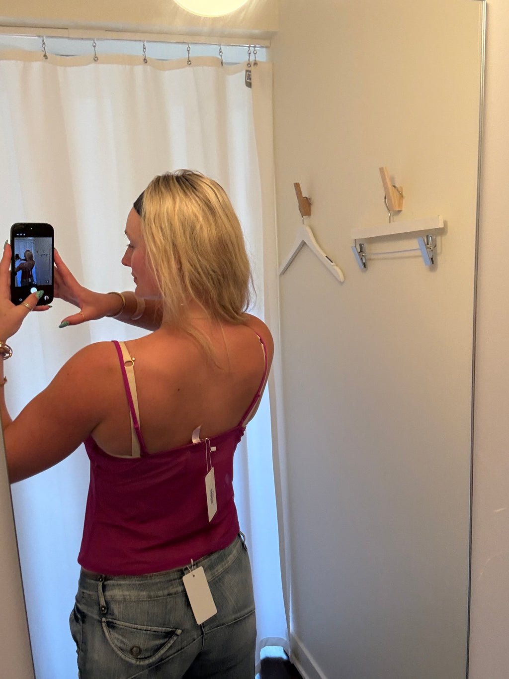 2001 VS Mesh Rhinestone Tank - Large
