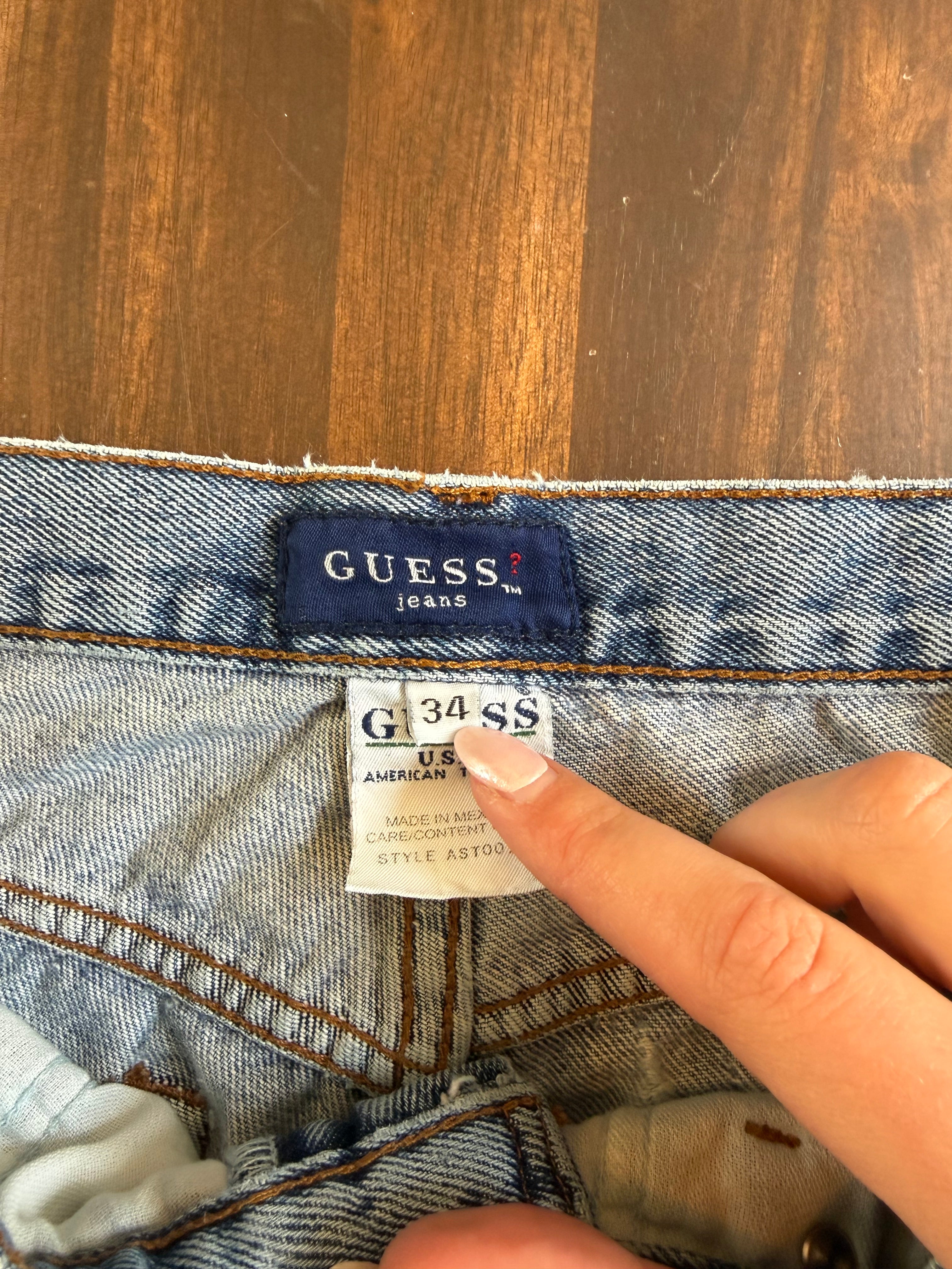 Guess Straight Leg Jeans - Size 8