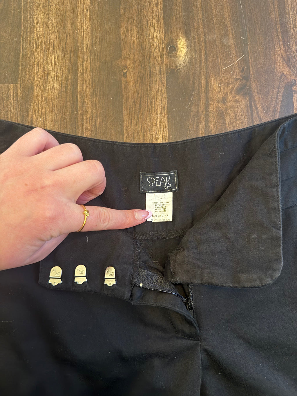 Micro Trouser Shorts - Size 4