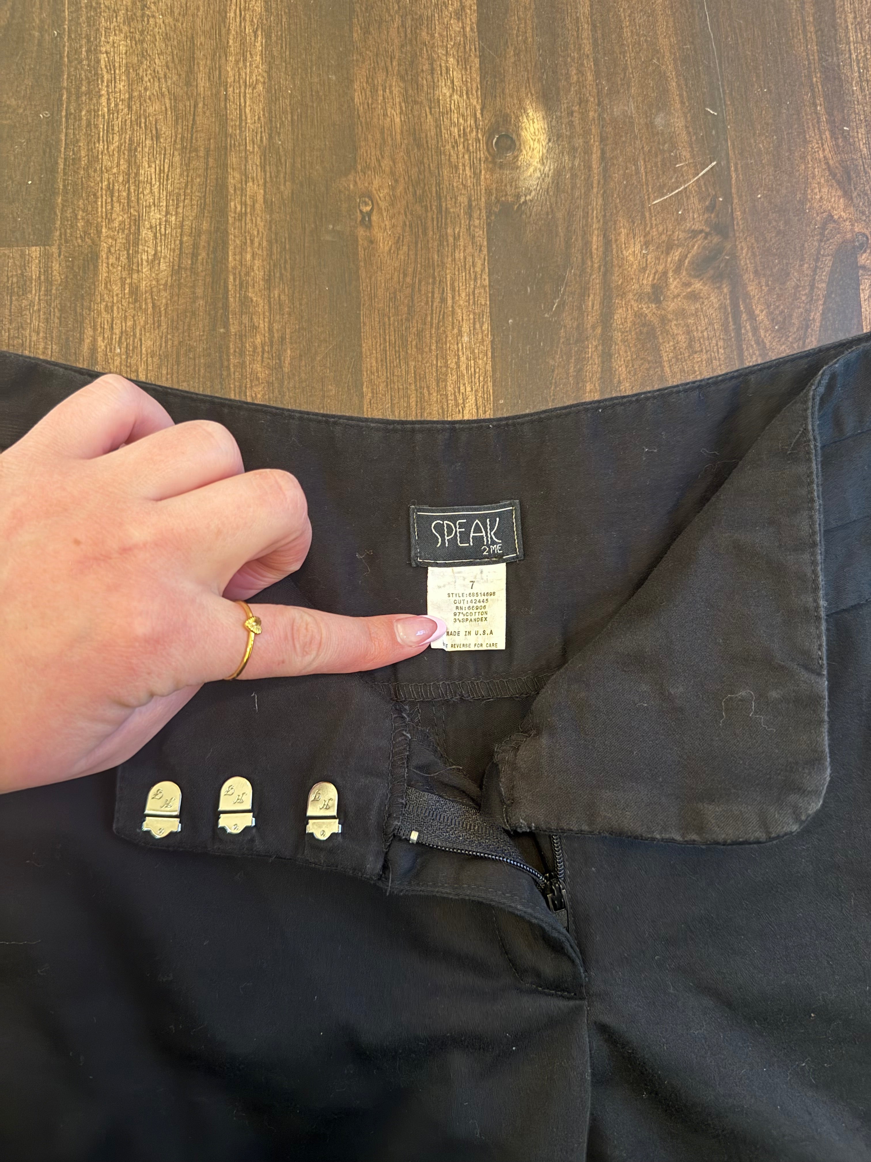 Micro Trouser Shorts - Size 4