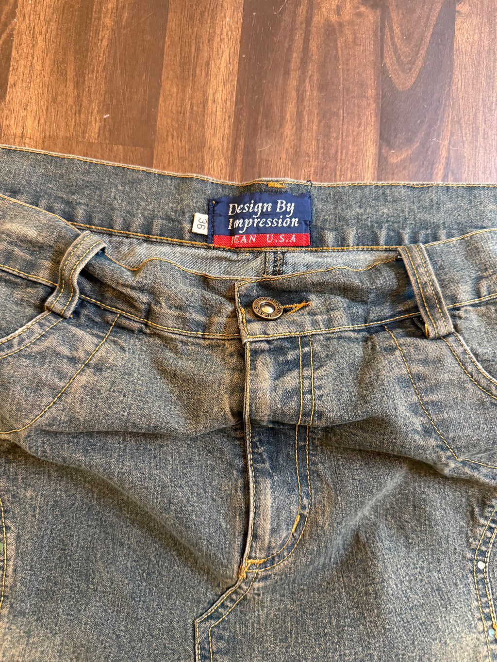 Midi Denim Skirt - XL/XXL