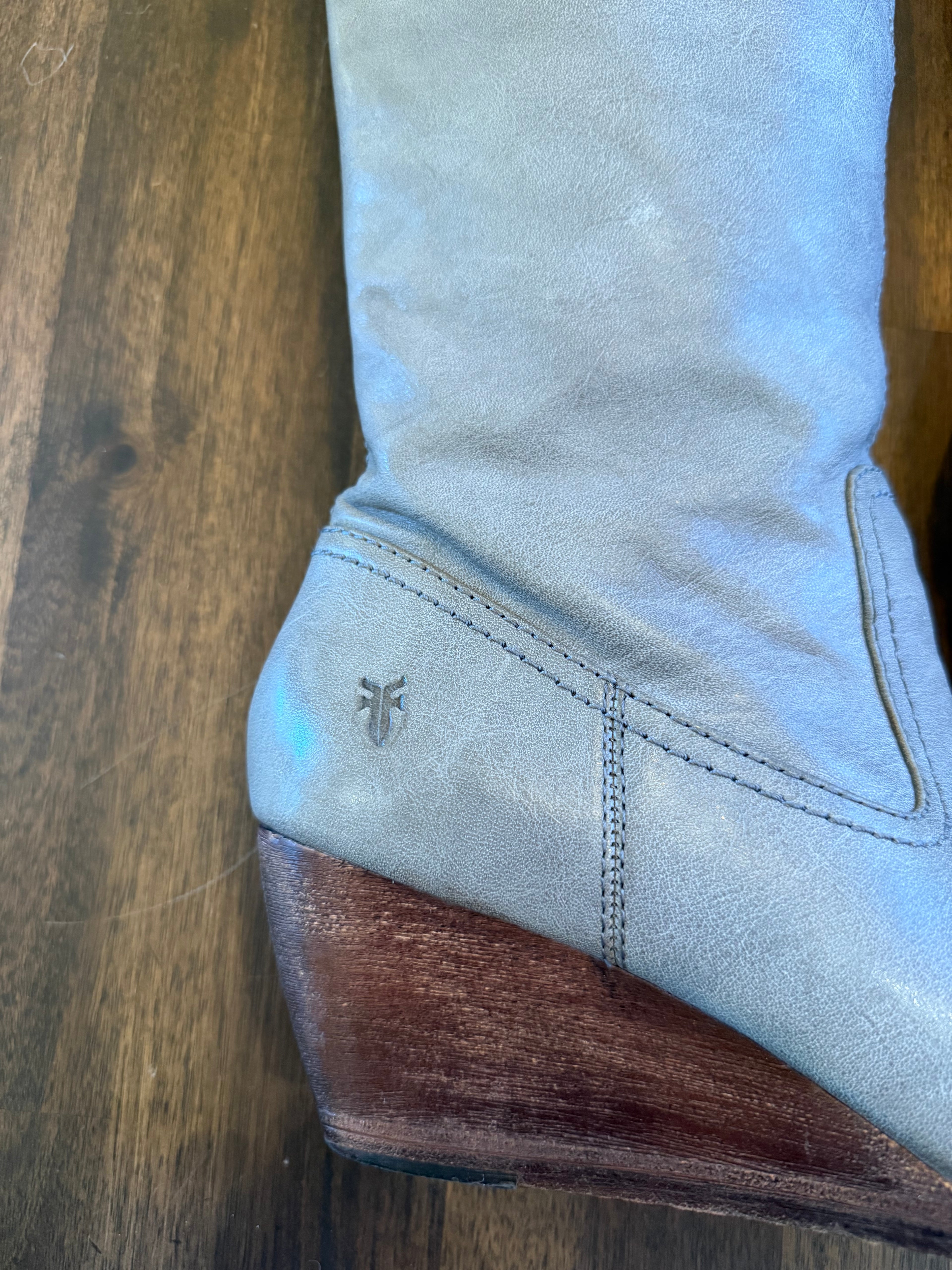 Frye Wedge Boots - Size 9.5