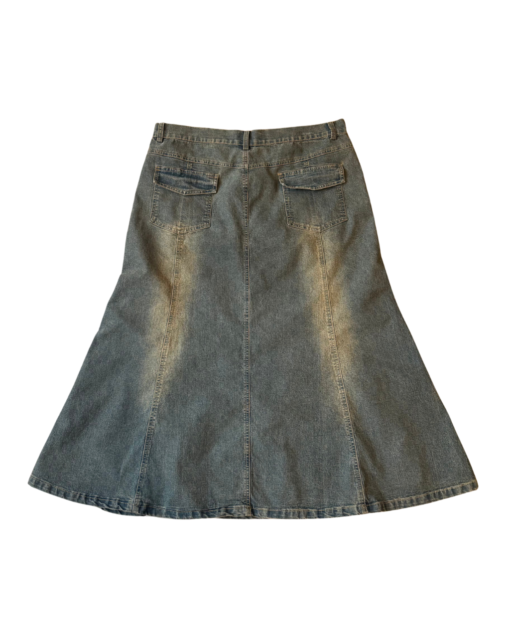 Midi Denim Skirt - XL/XXL