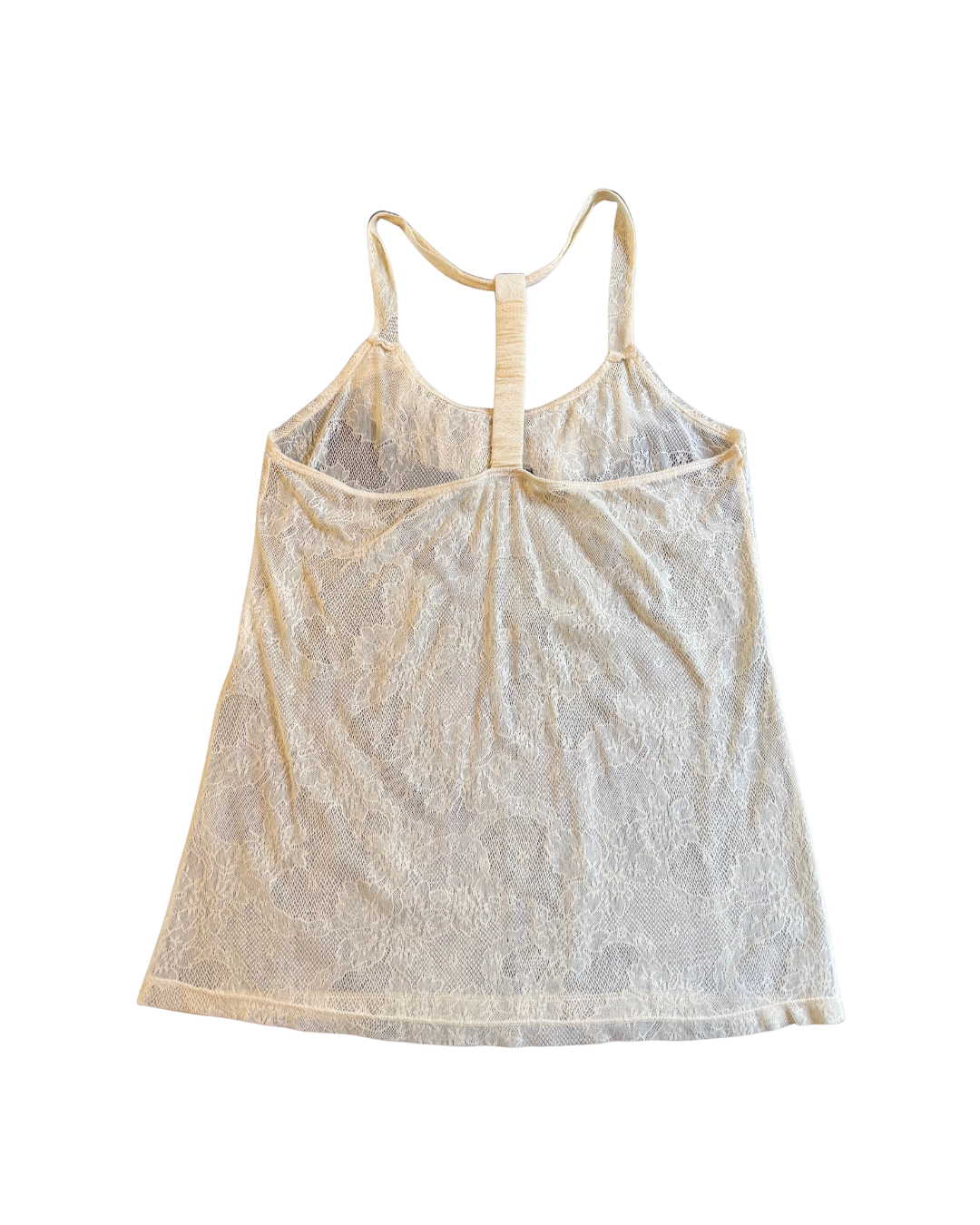 Ruffle Lace Tank - M/L
