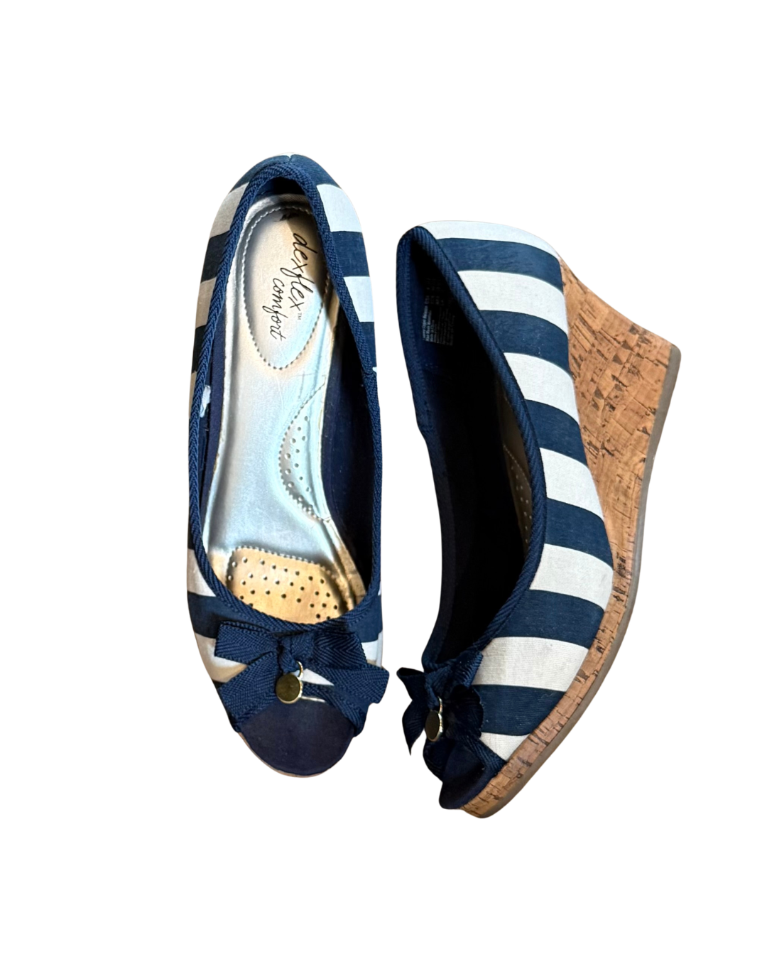Sailor Stripe Summer Wedge - 8.5