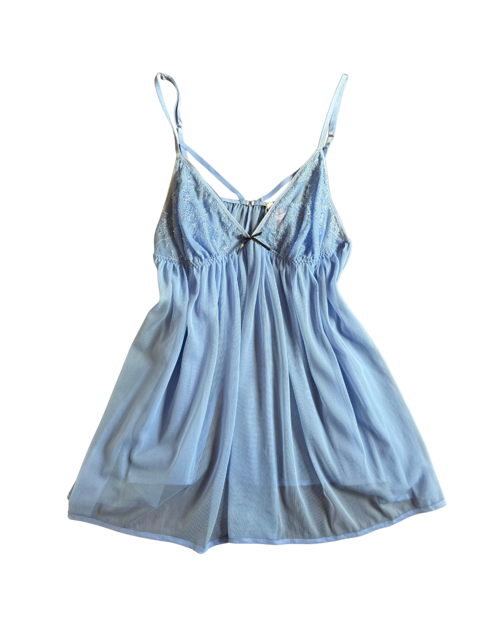 VS Baby Blue Babydoll Top - Large