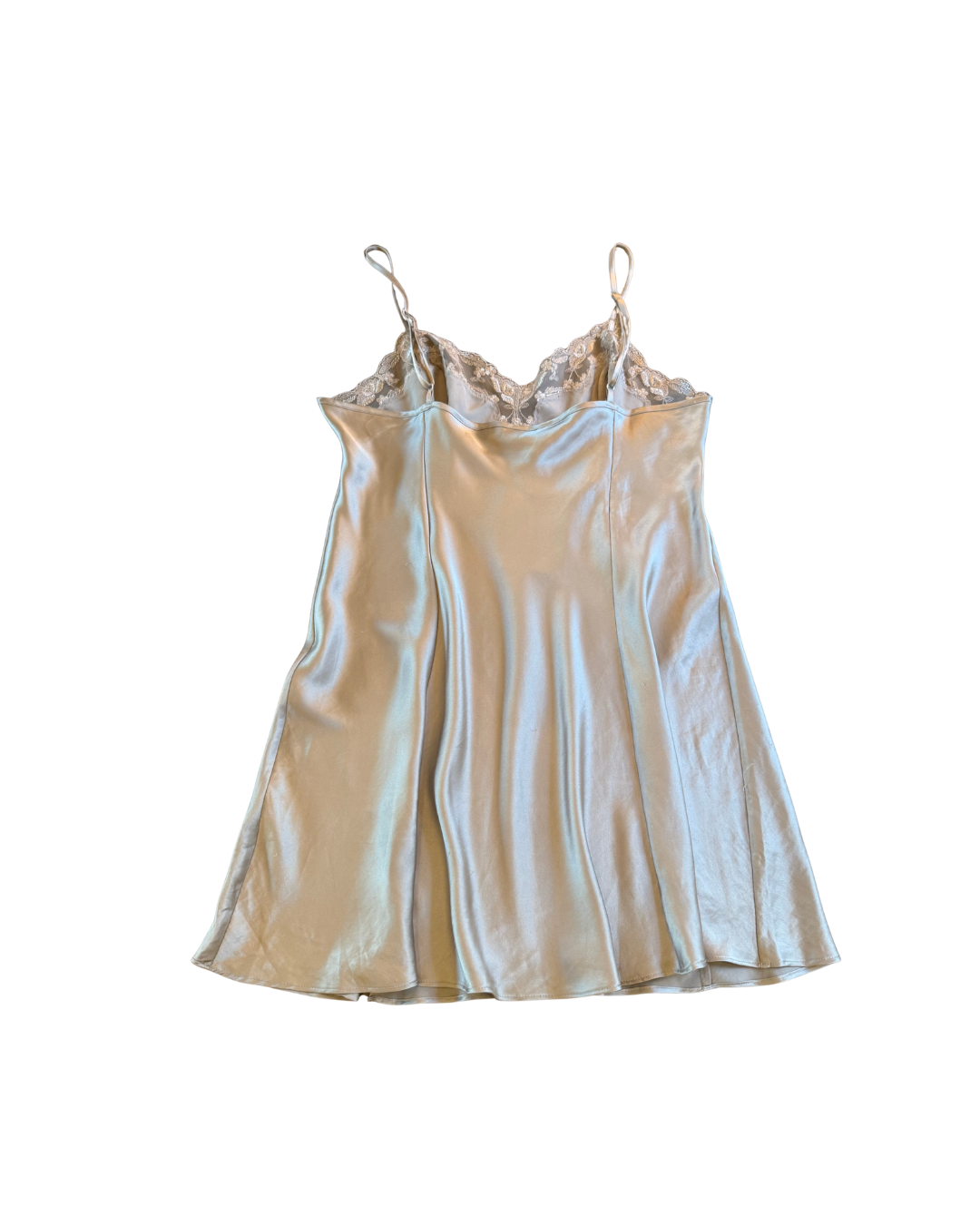 2000 VS Taupe Slip Dress - Medium
