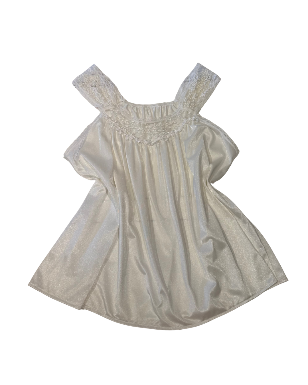 Sweetness Original White Babydoll Top - Medium