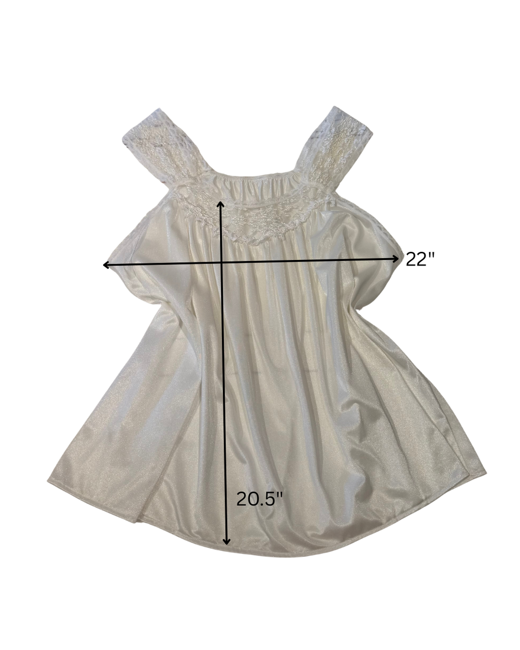 Sweetness Original White Babydoll Top - Medium