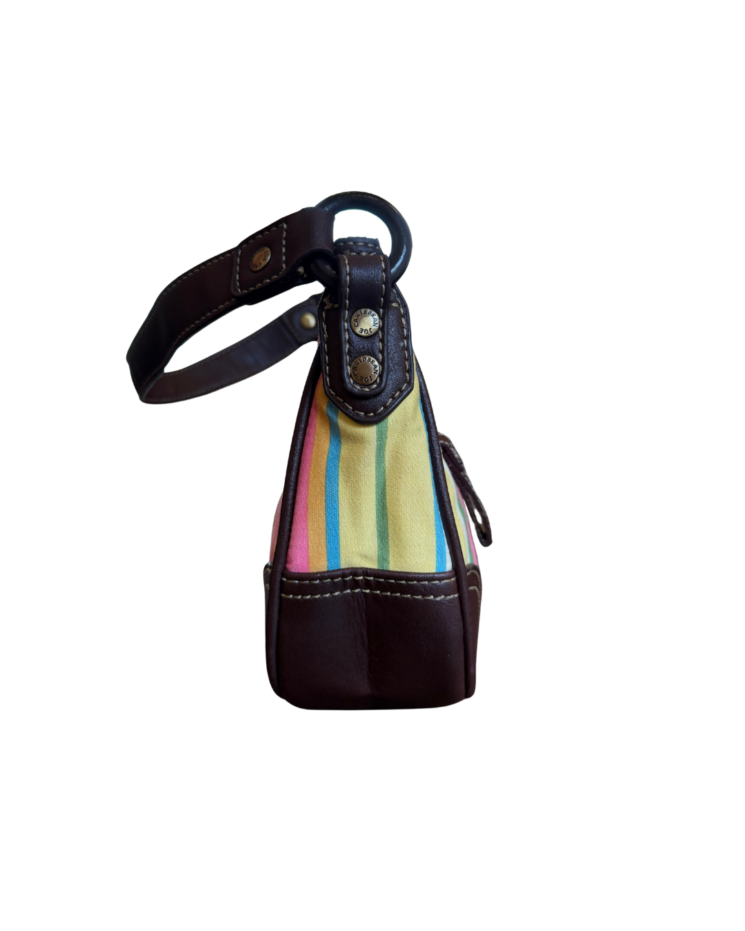 Colorful Striped Shoulder Bag