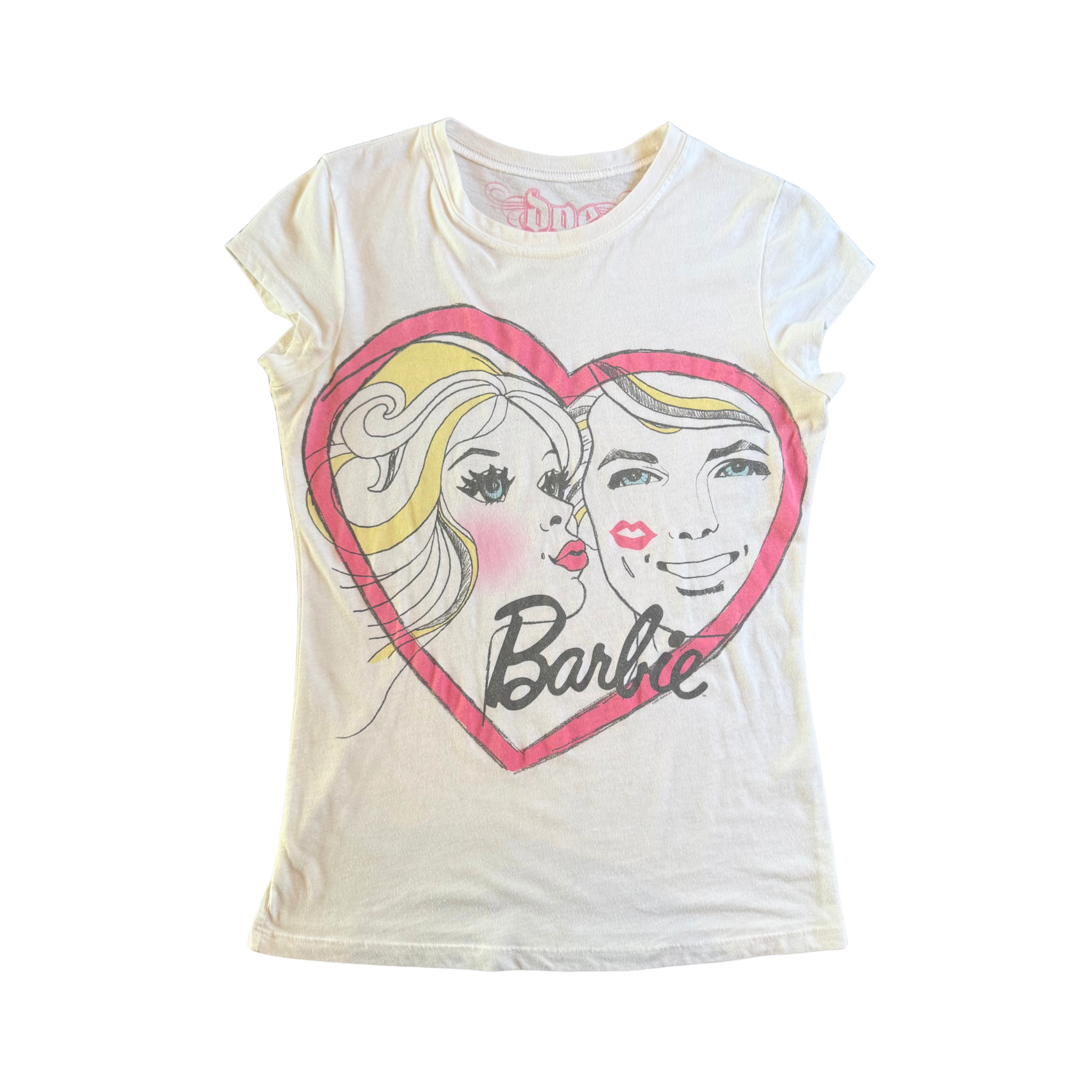 Barbie Kiss Cap Sleeve Tee - S/M