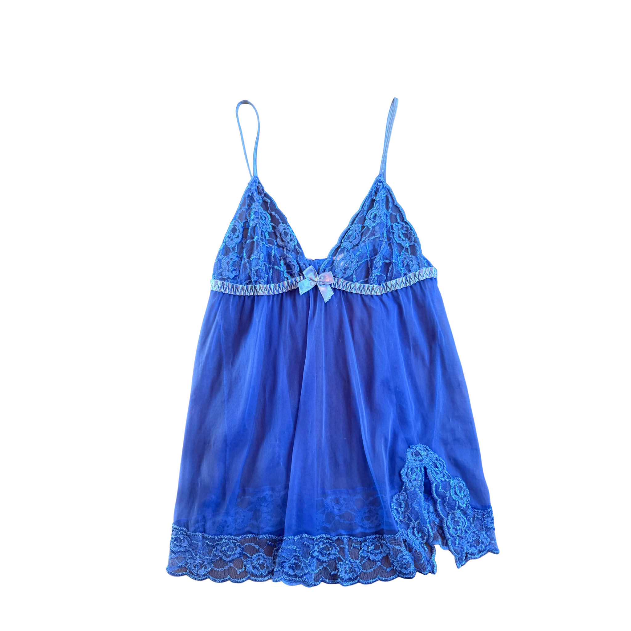 Blue Fredericks of Hollywood Babydoll - S/M