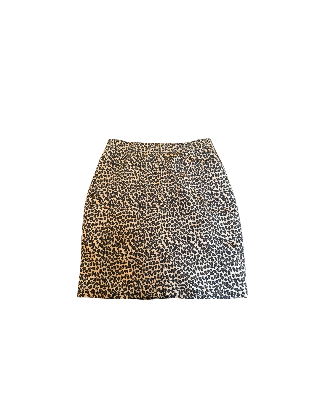 Silk Cheetah Skirt - Medium