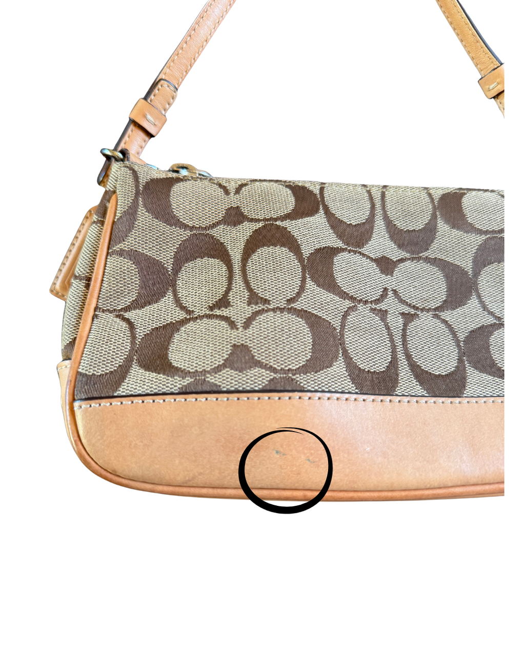 2004 Coach Signature C Hampton Demi Bag