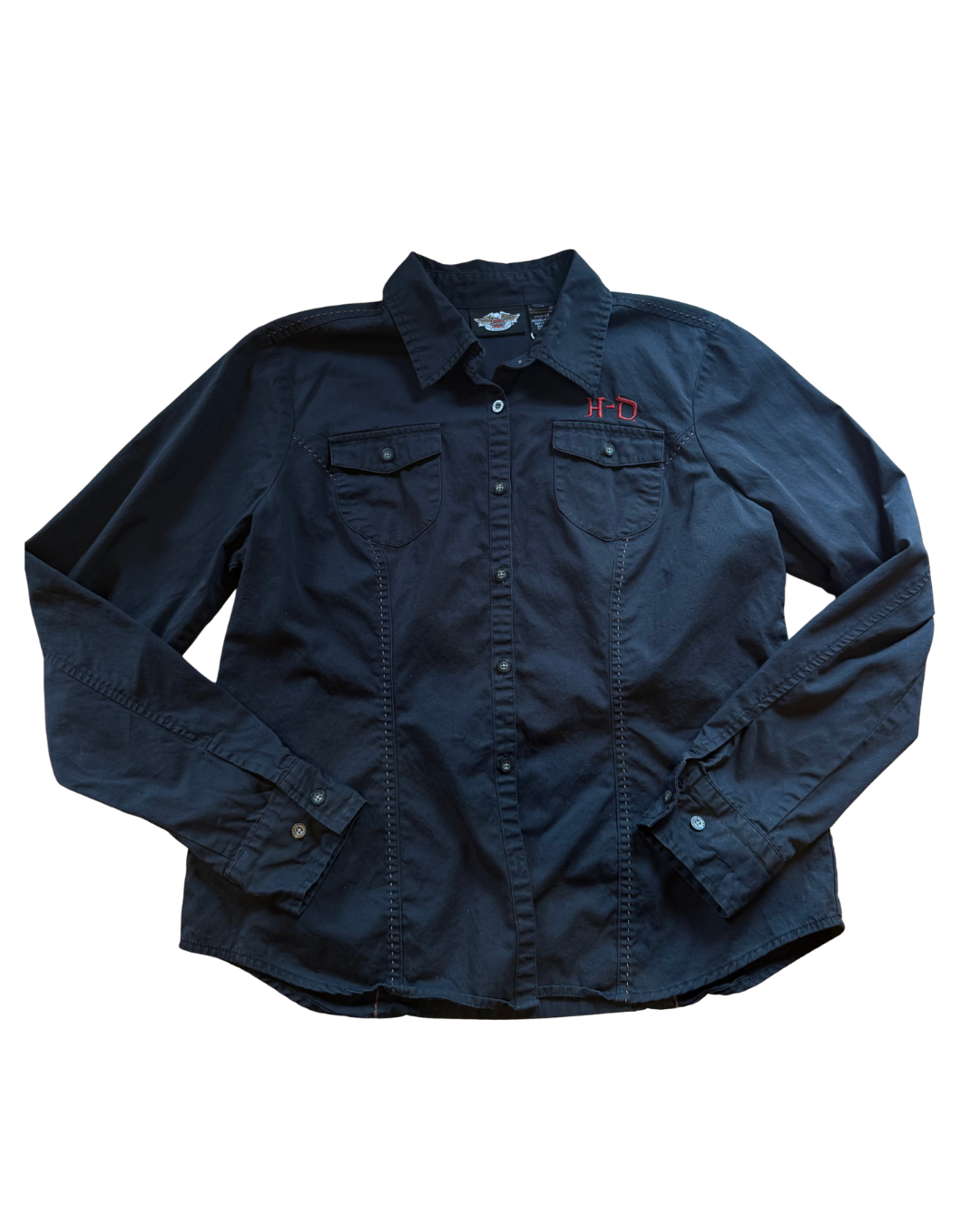 Harley Studded Button Up - Large