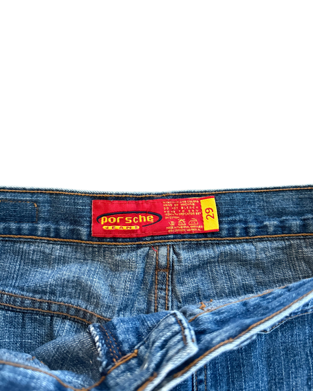 Light Wash Denim Pleated Skirt - Size 4