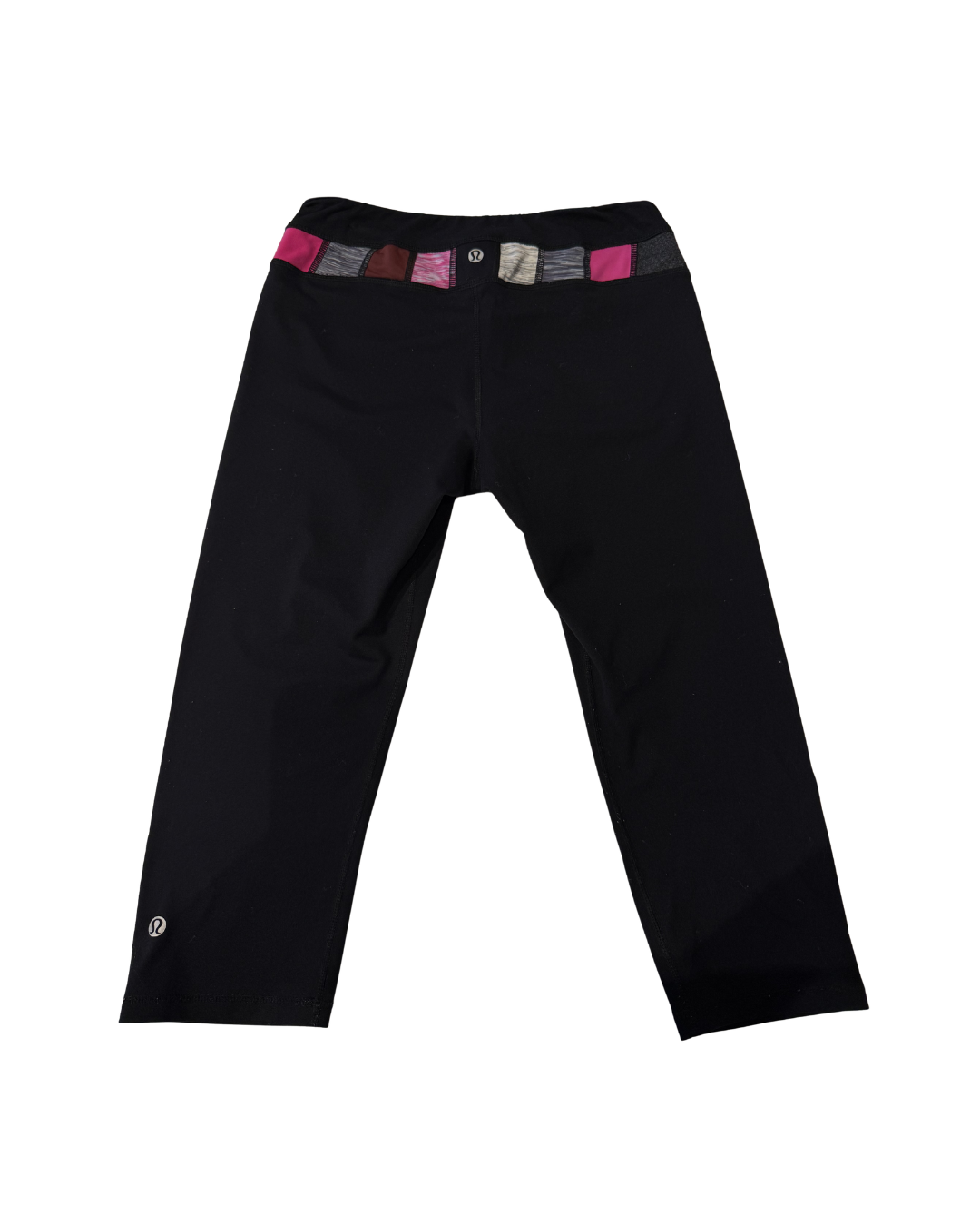 Lululemon Color Block Waist Capris- Size 6