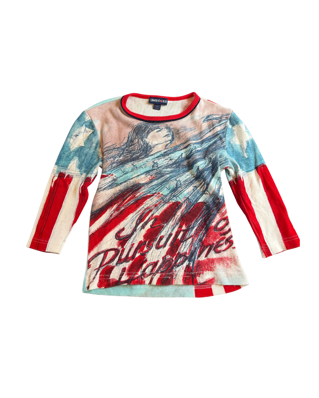 USA Quarter Sleeve Top - XS