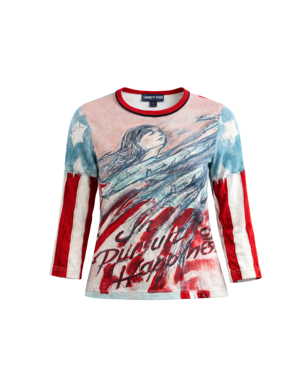 USA Quarter Sleeve Top - XS