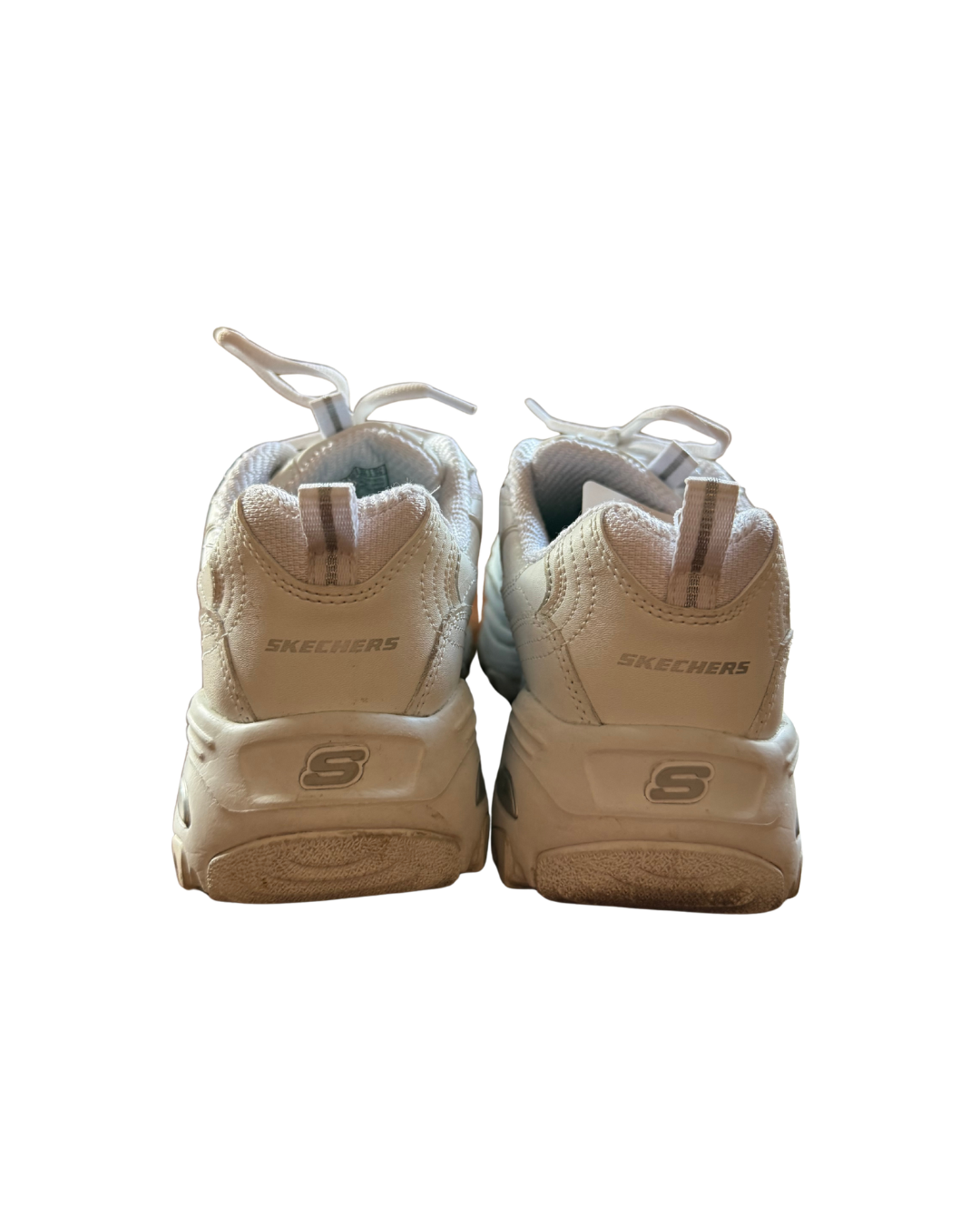 White Sketchers Sparkle Sneaker - Size 9