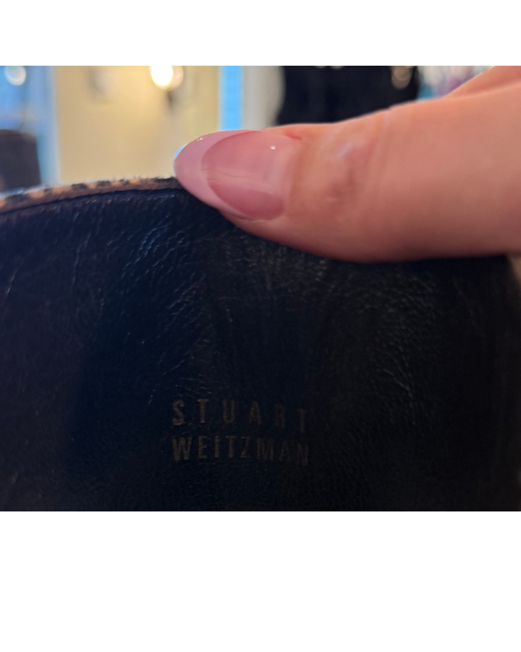 Stuart Weitzman Leopard Print Boots - Size 9.5