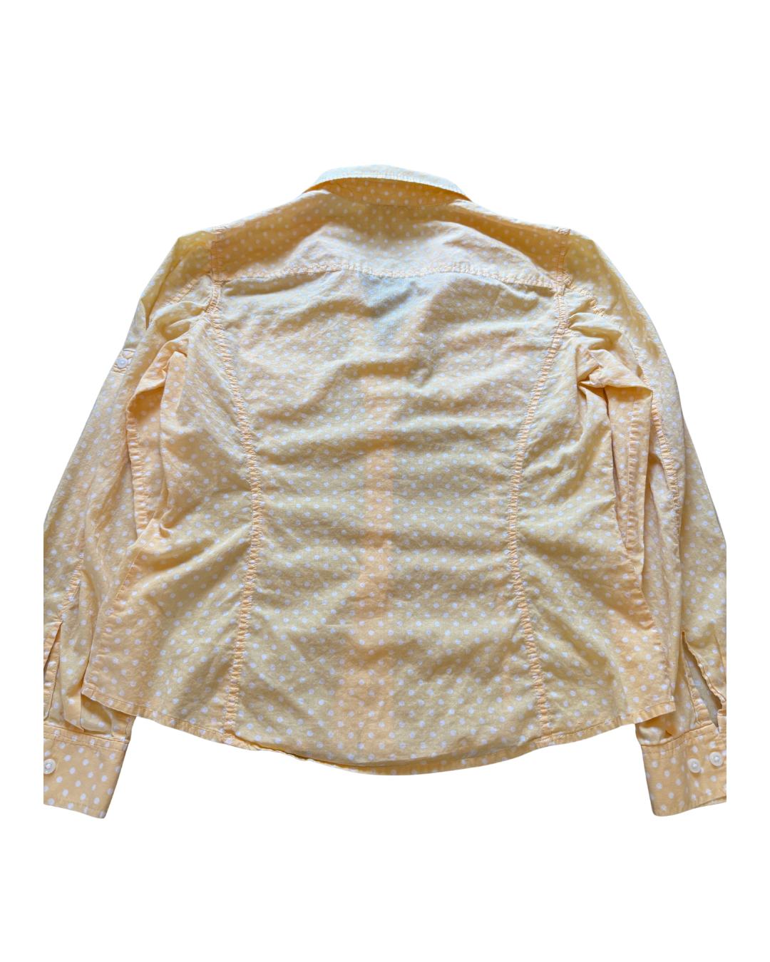 Snatched Polka Dot Button Up - Large